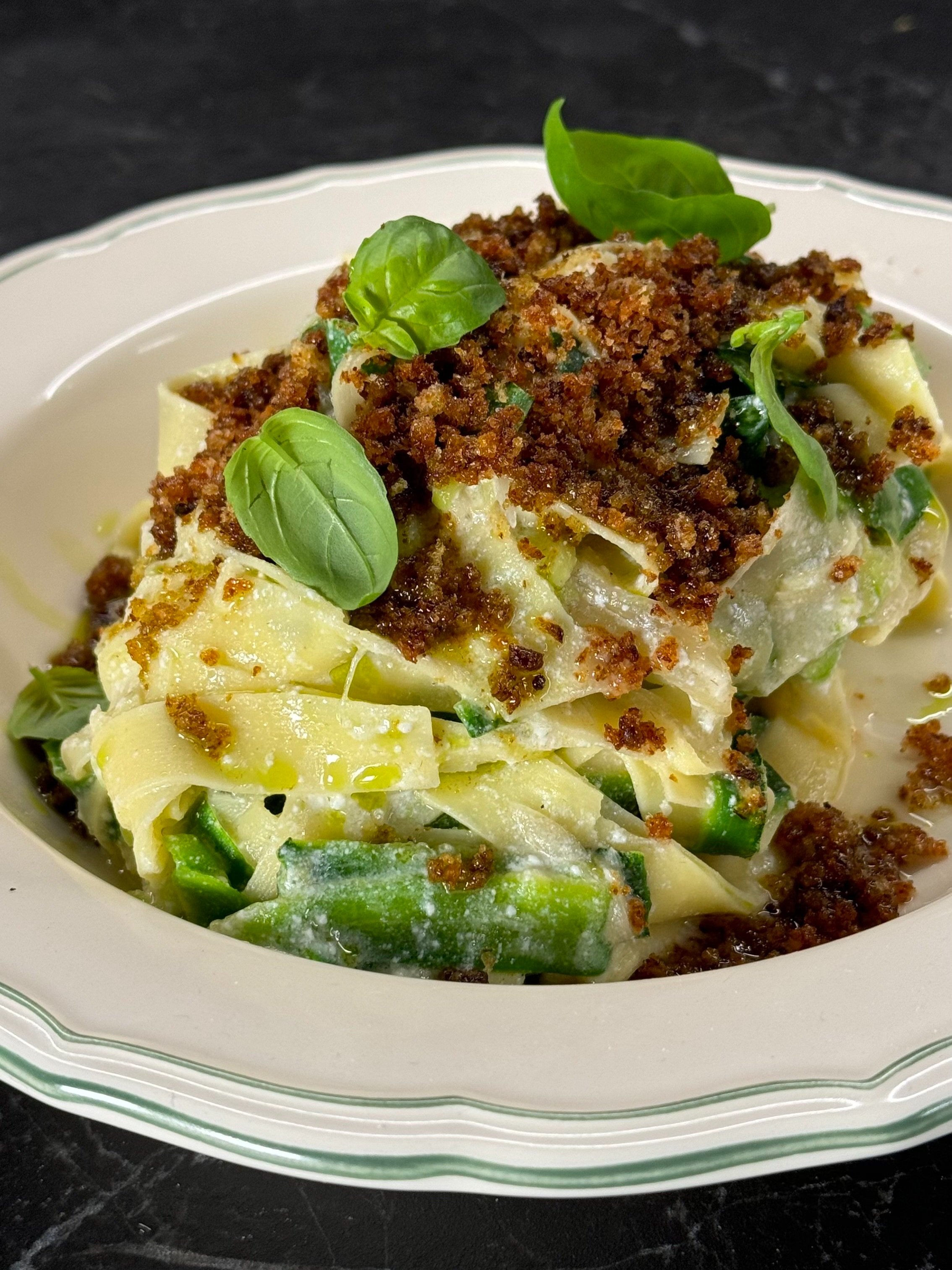 FETTUCCINE ZUCCHINE E RICOTTA