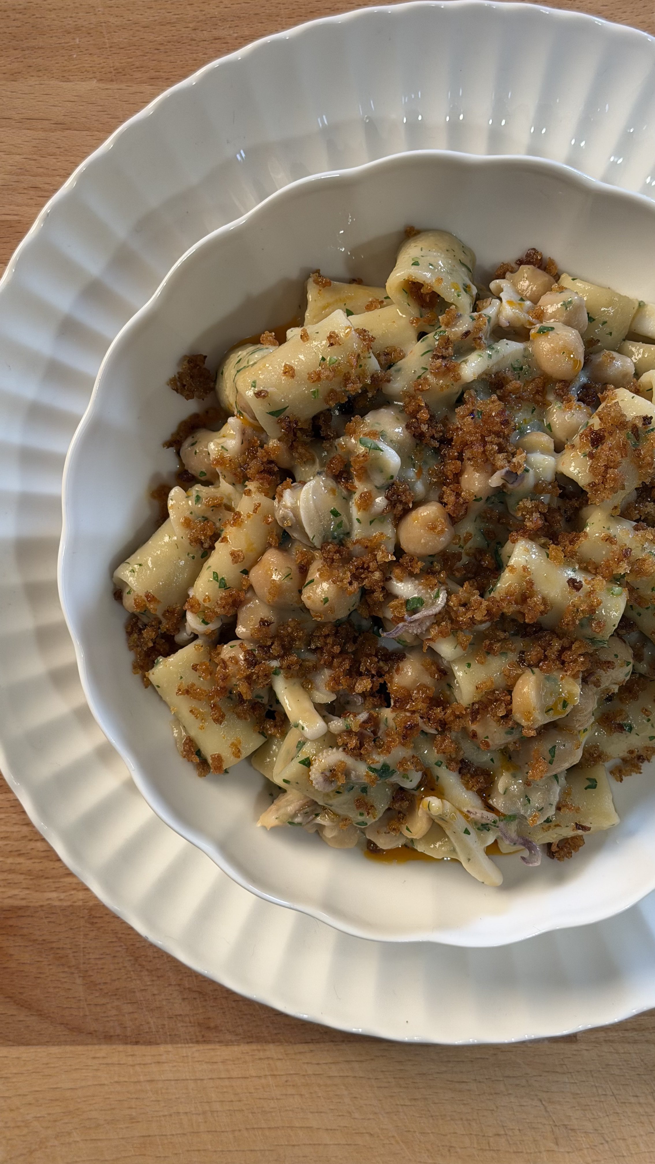 PASTA CECI E VONGOLE