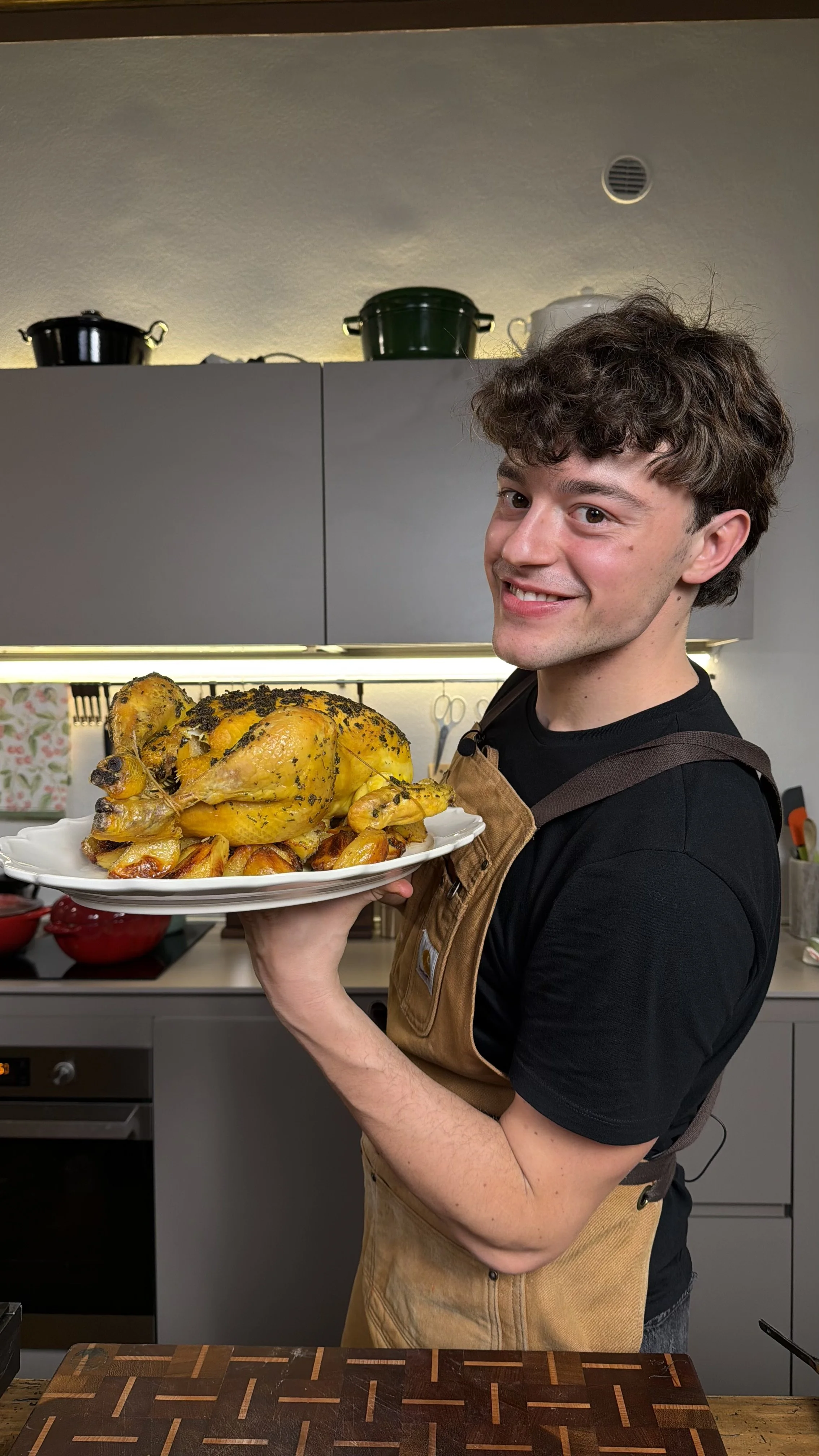 POLLO ARROSTO CON LE PATATE 