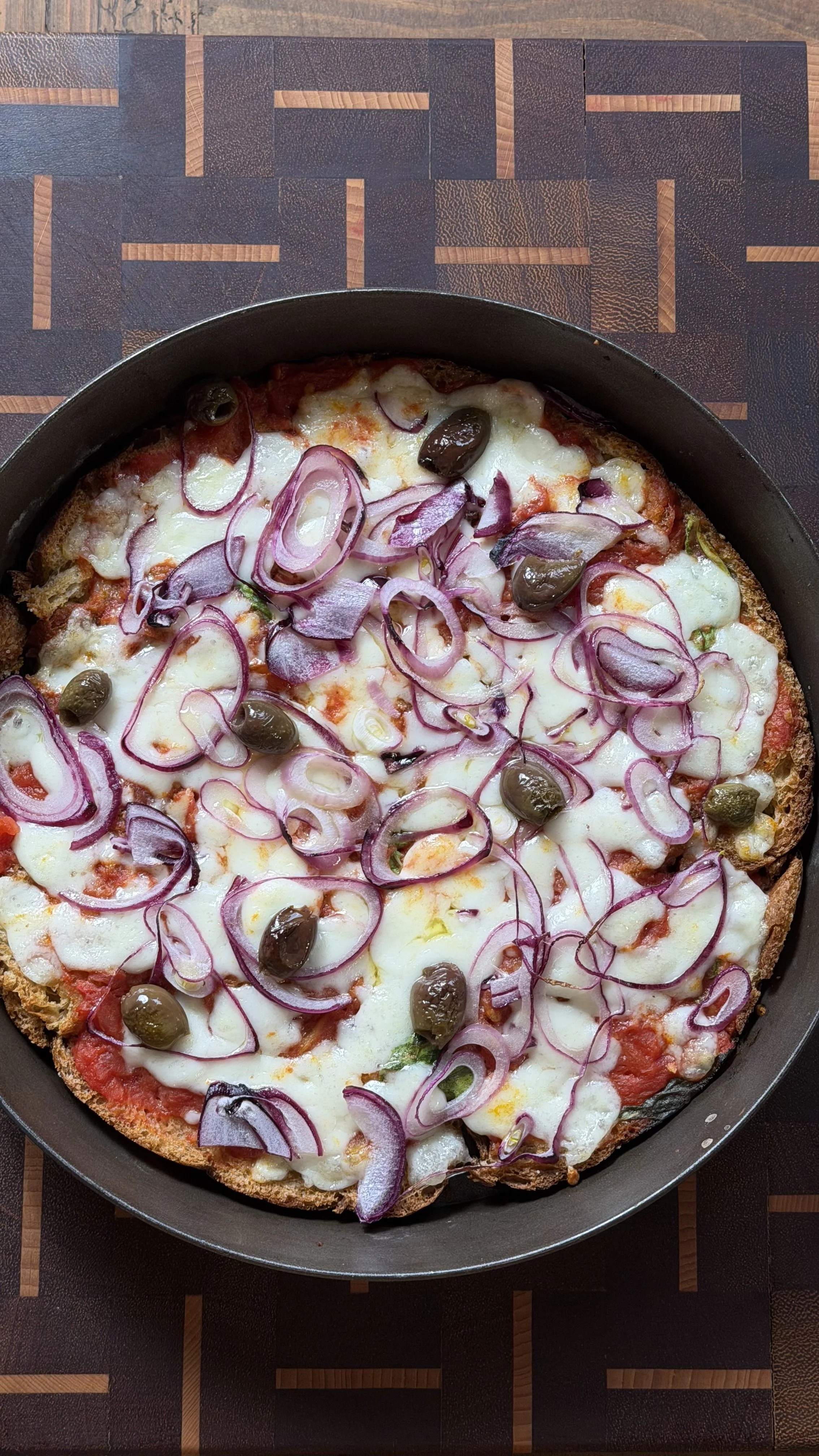 PIZZA (FINTA) di pane
