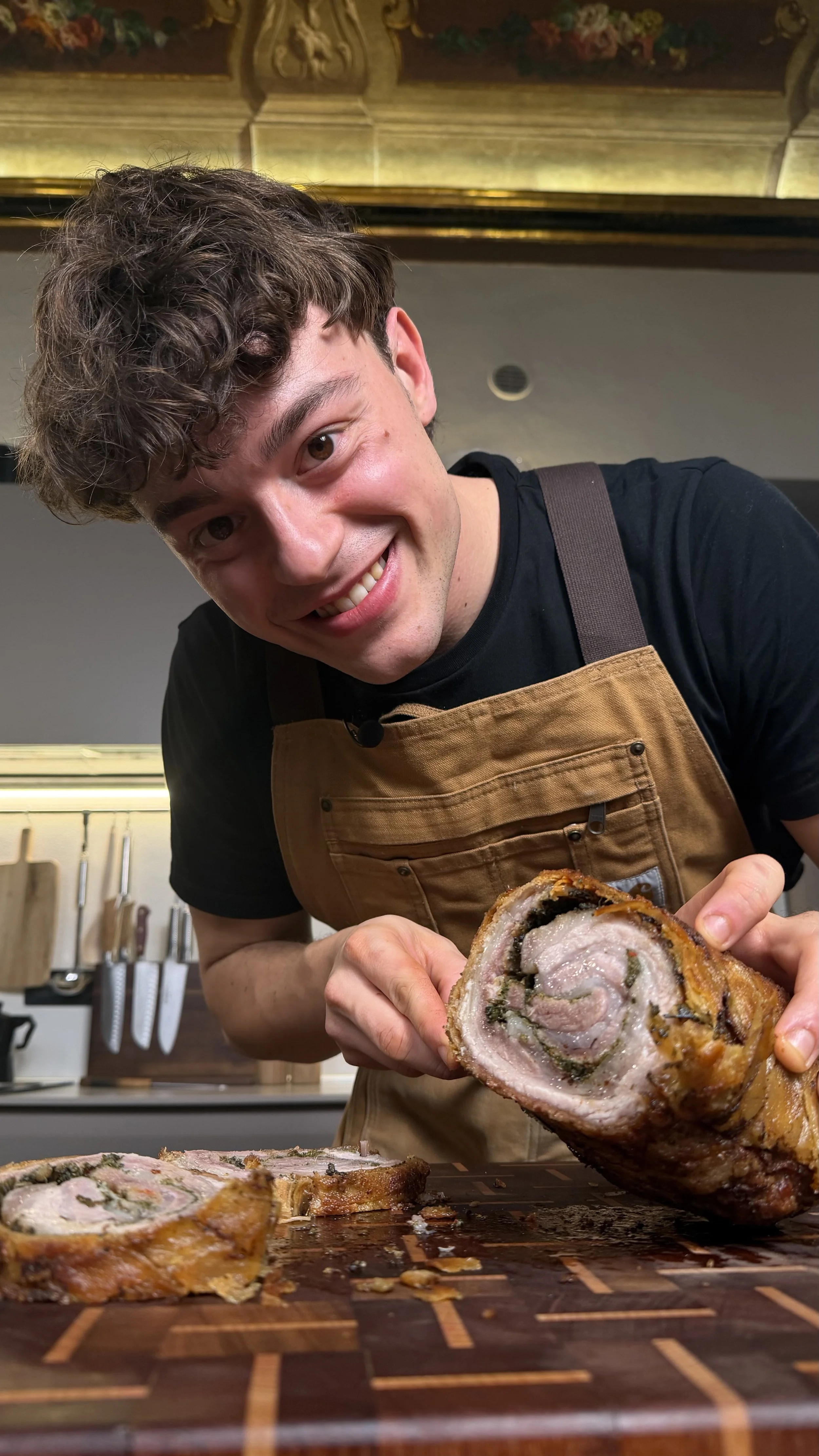 LA PORCHETTA FATTA IN CASA