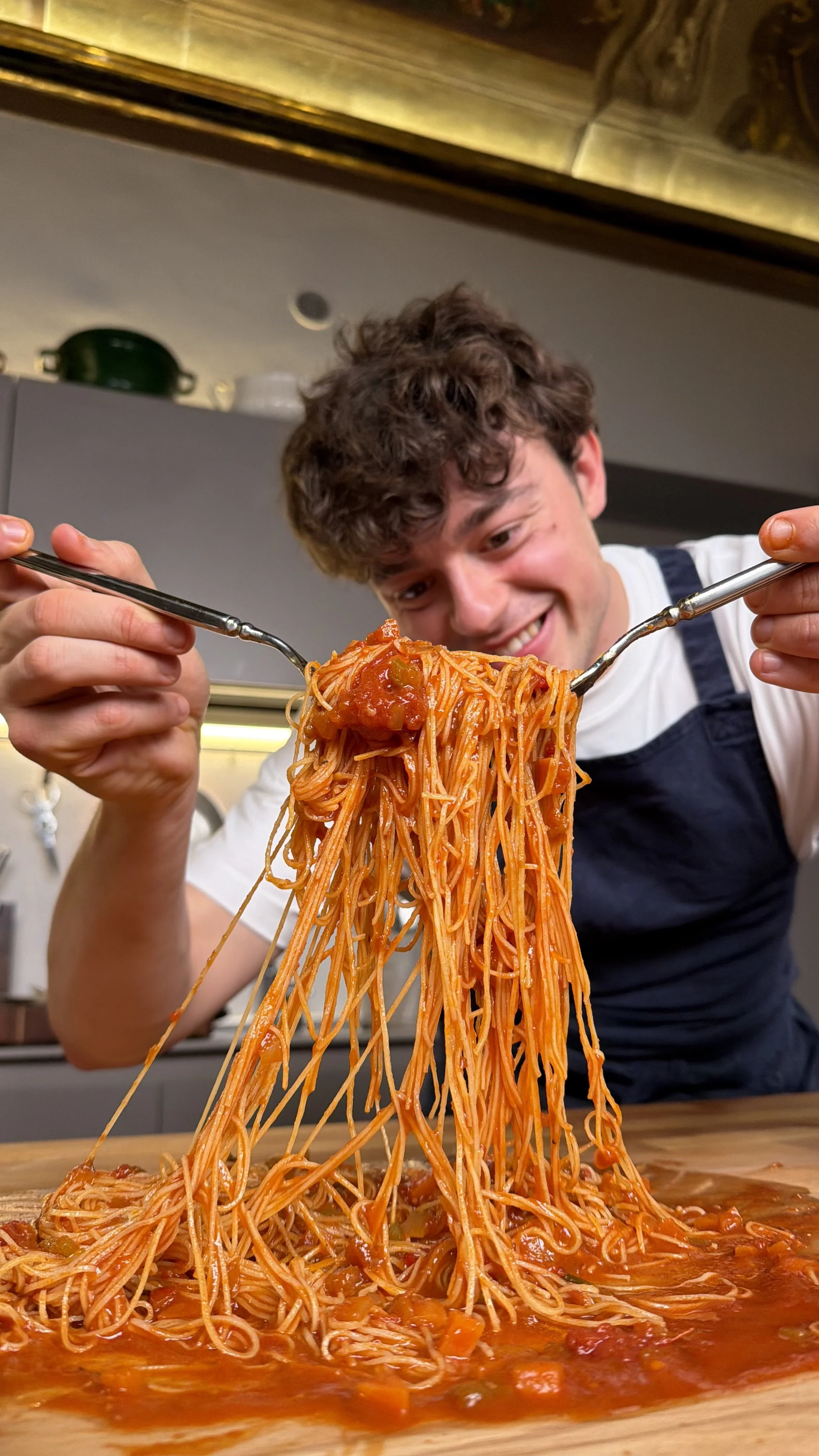 maccheroncini al sugo di spuntature