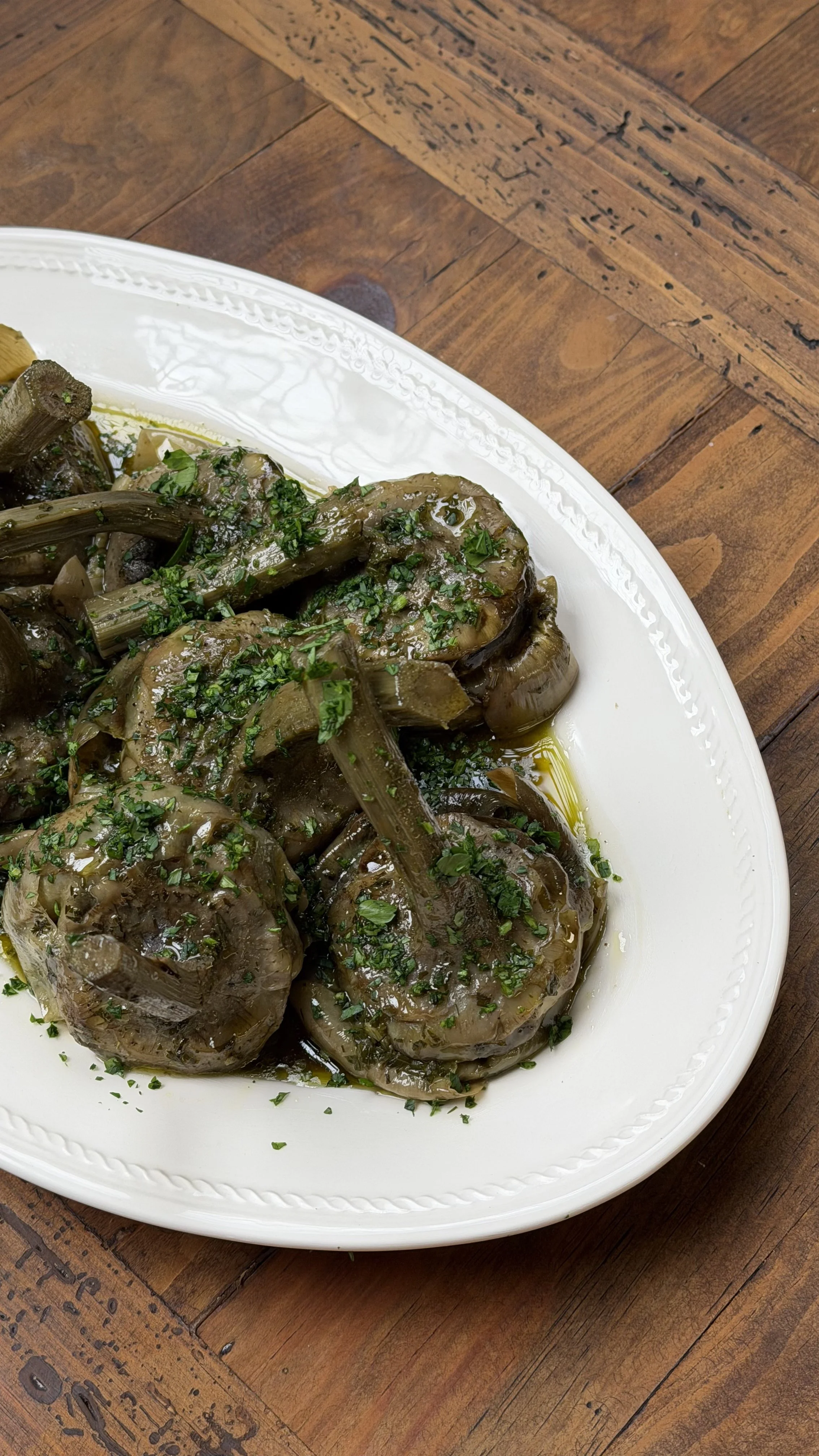 I CARCIOFI ALLA ROMANA