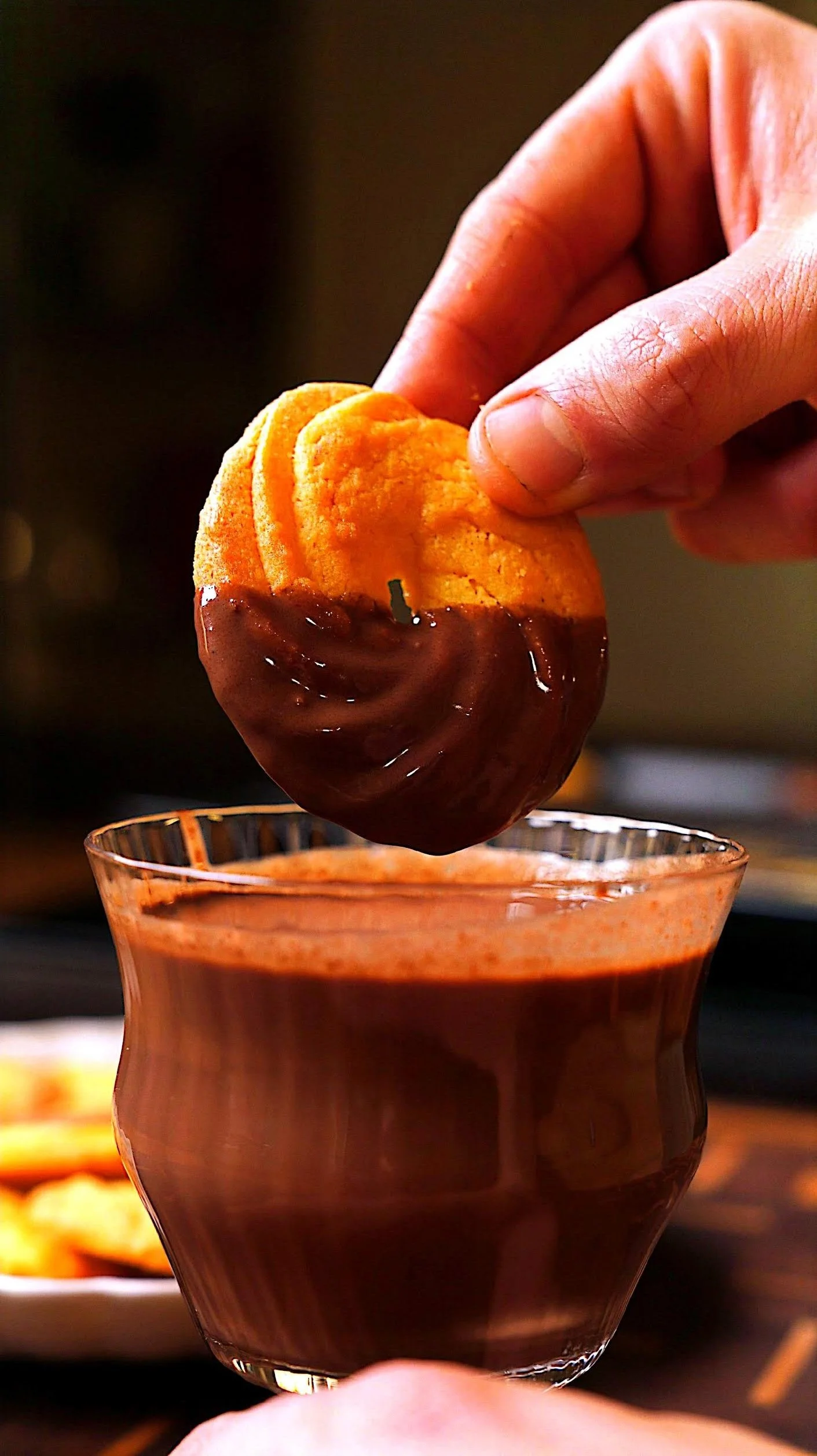 paste di meliga e cioccolata calda