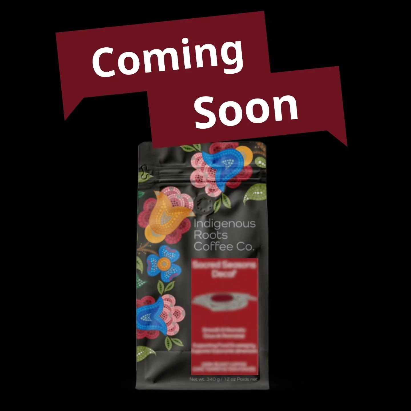 We are launching our decaf! So excited to work with @temoseng again on a new design (to be revealed!) & collab with a new community partner. Pre-order on our store (link in bio) or come find us at the South Island Powwow where our decaf will be l