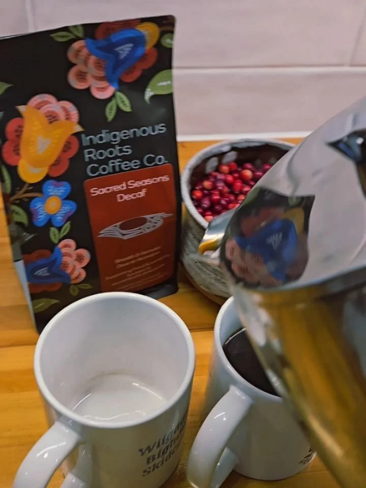 Life can be too fast-paced. We created Sacred Seasons Decaf with the idea of slowing-down in mind. Being in tune with nature & aligning with its seasonal rhythms through reflection and action contributes to the wellness of our bodies and minds.