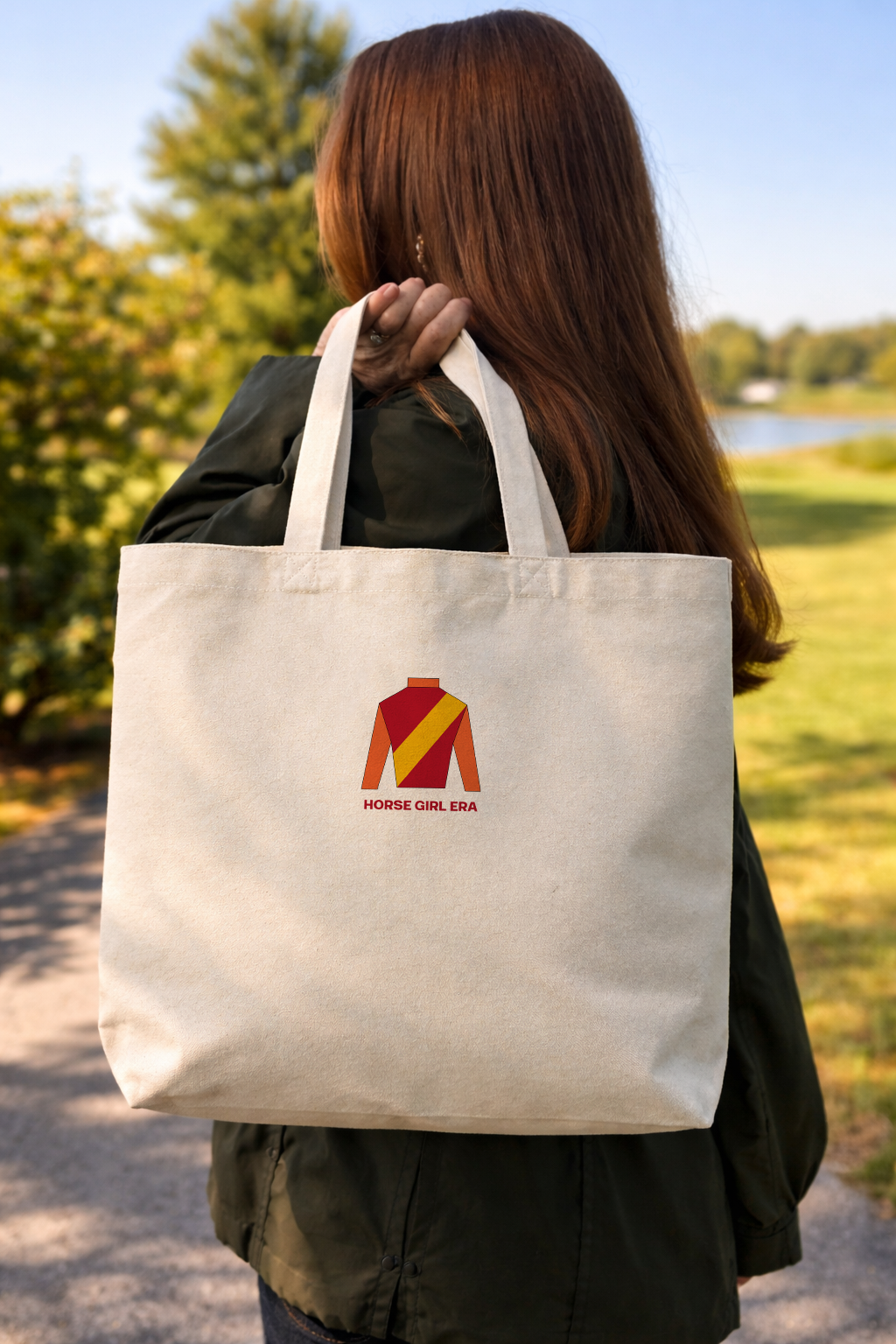 The Silks Cotton Canvas Tote