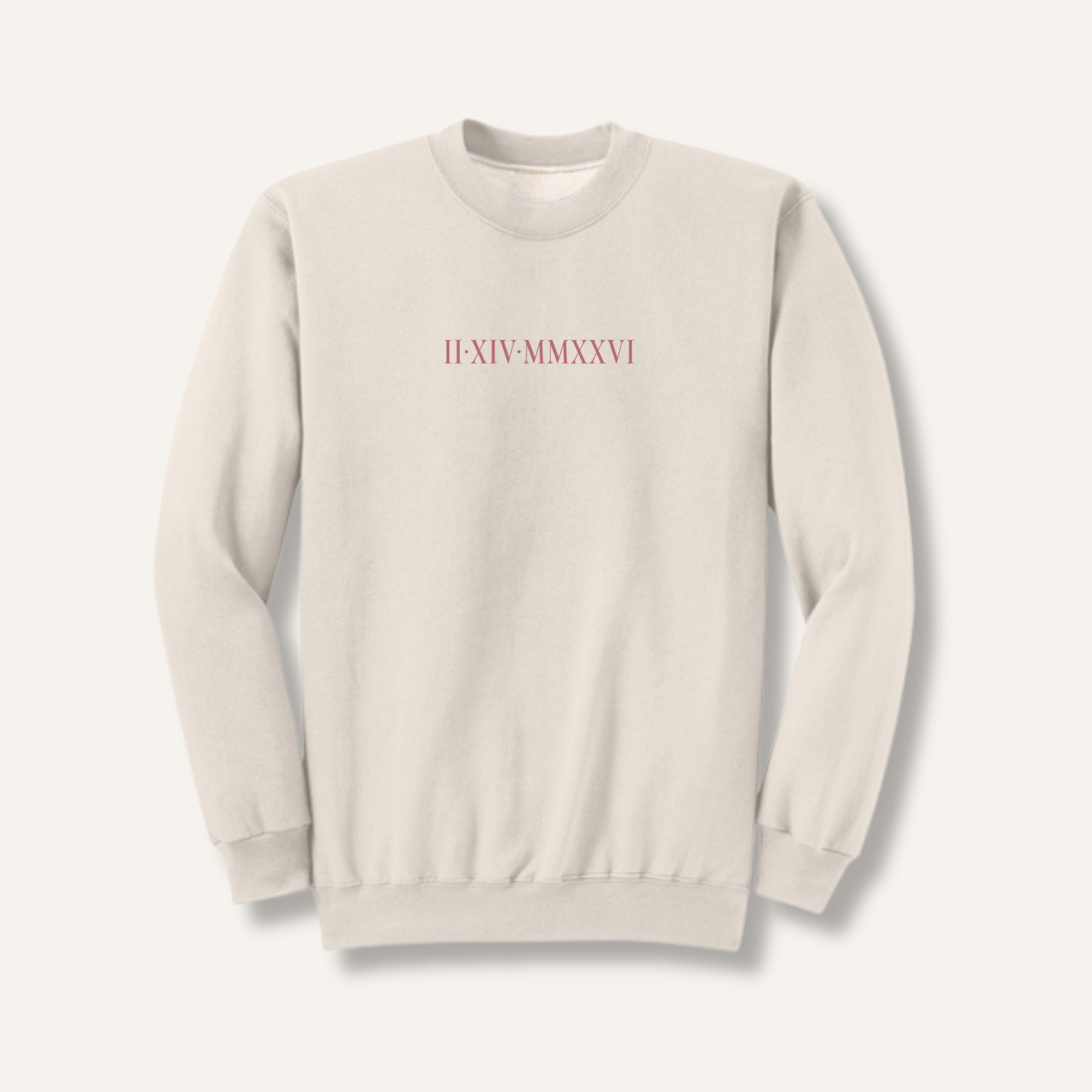 Roman Numeral Sweatshirt