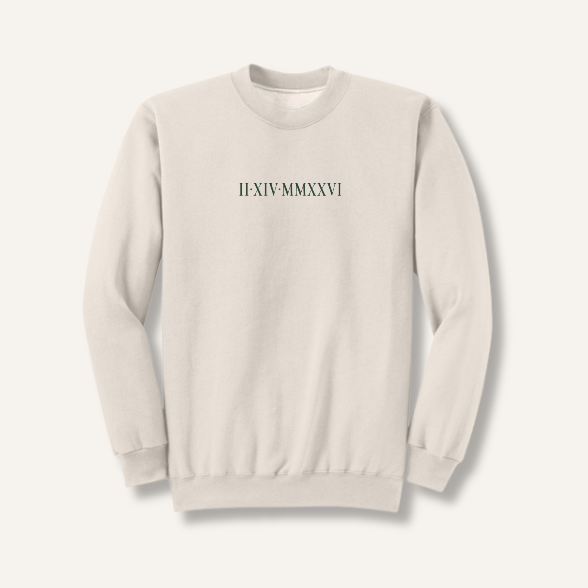 Roman Numeral Sweatshirt