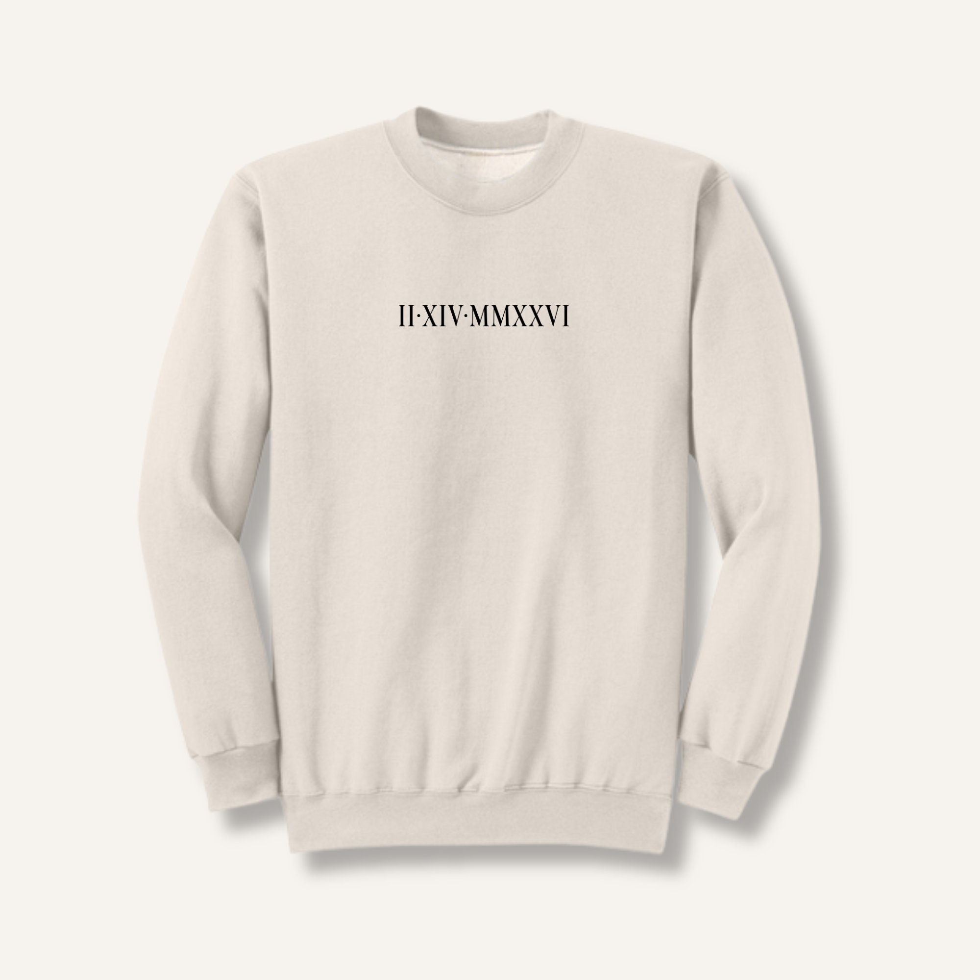 Roman Numeral Sweatshirt