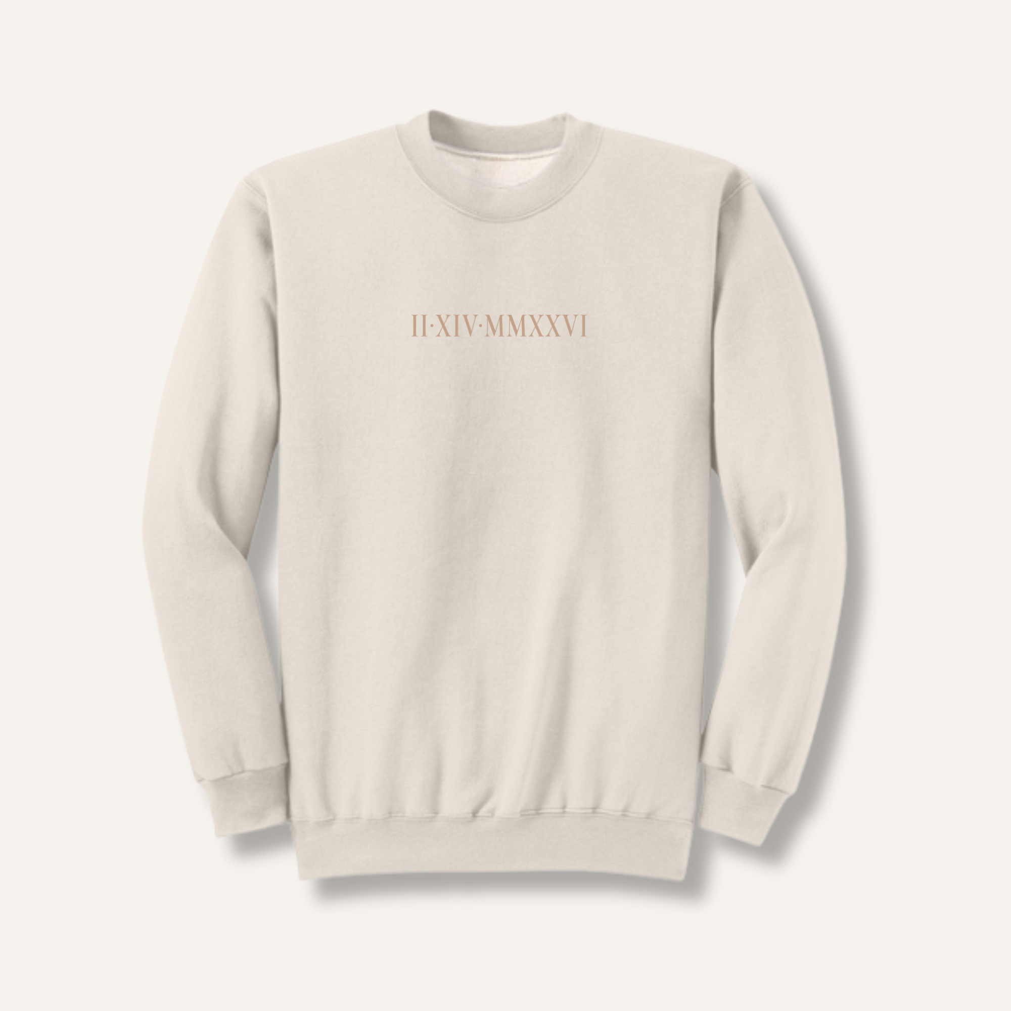 Roman Numeral Sweatshirt