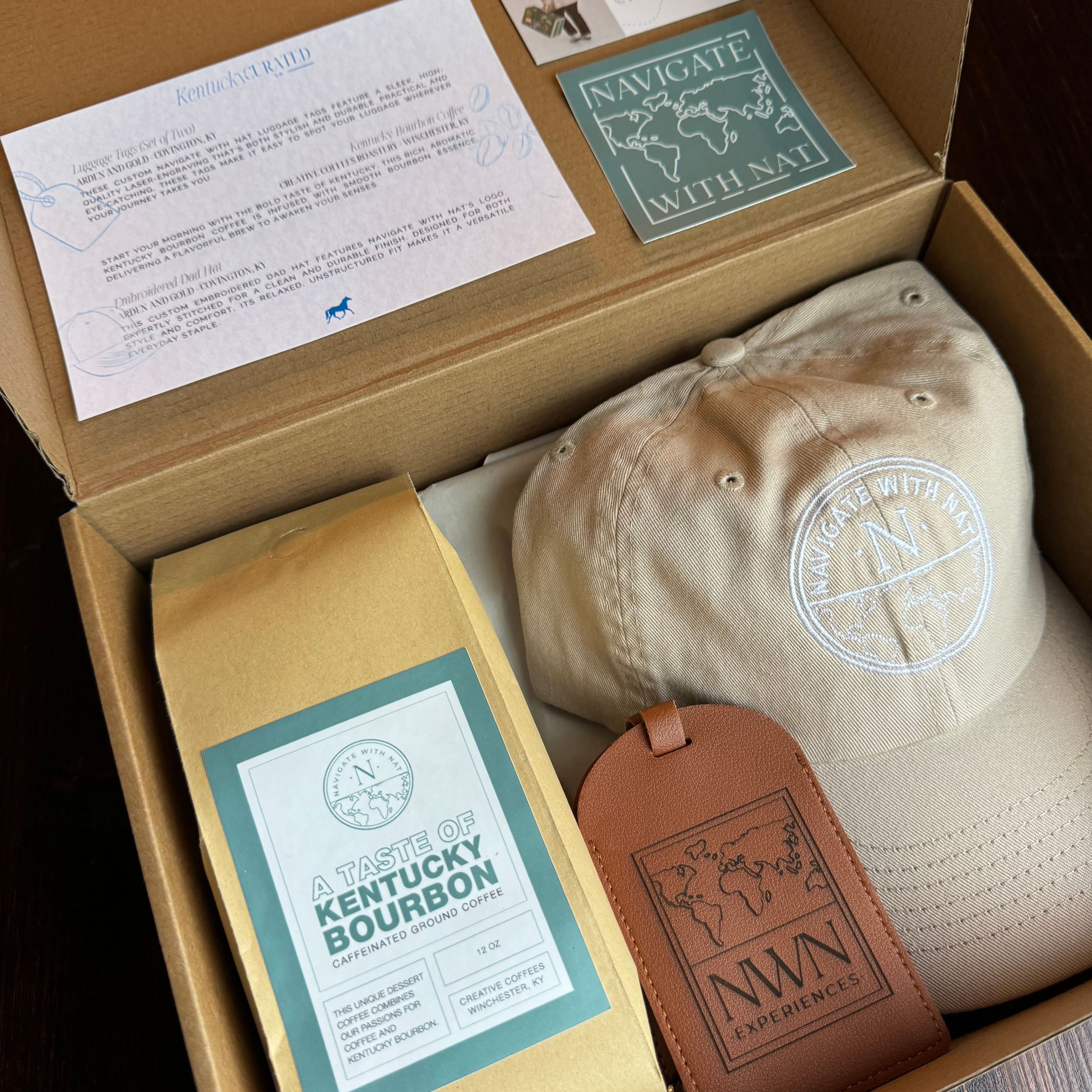 Luxury Travel Client Gift for Navigate with Nat