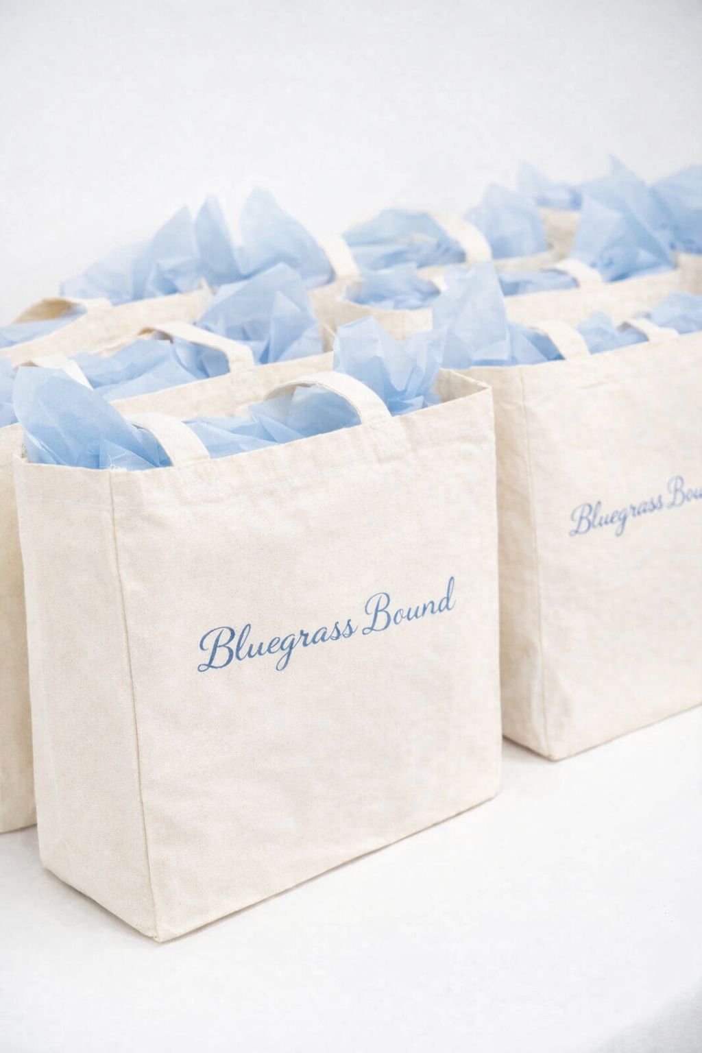 Bluegrass Bound Wedding Welcome Tote (Concept)