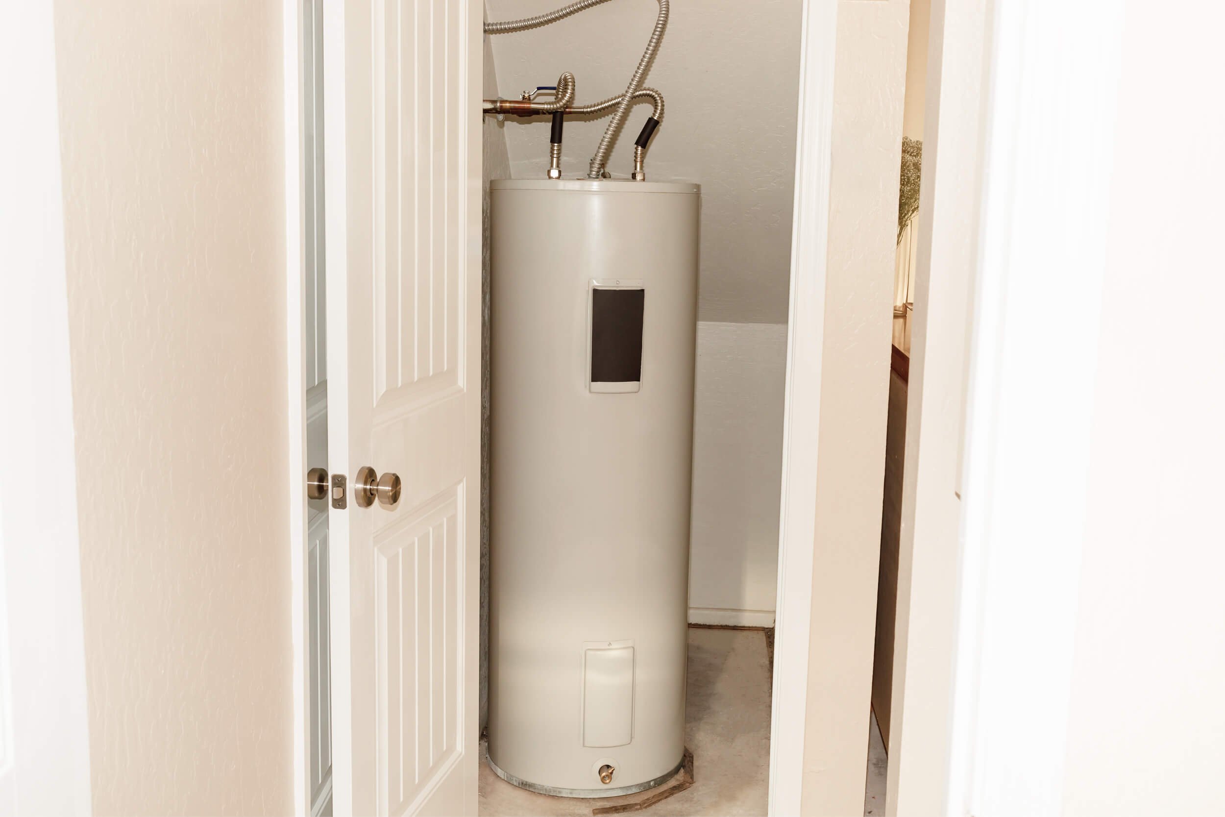A heat pump water heater.