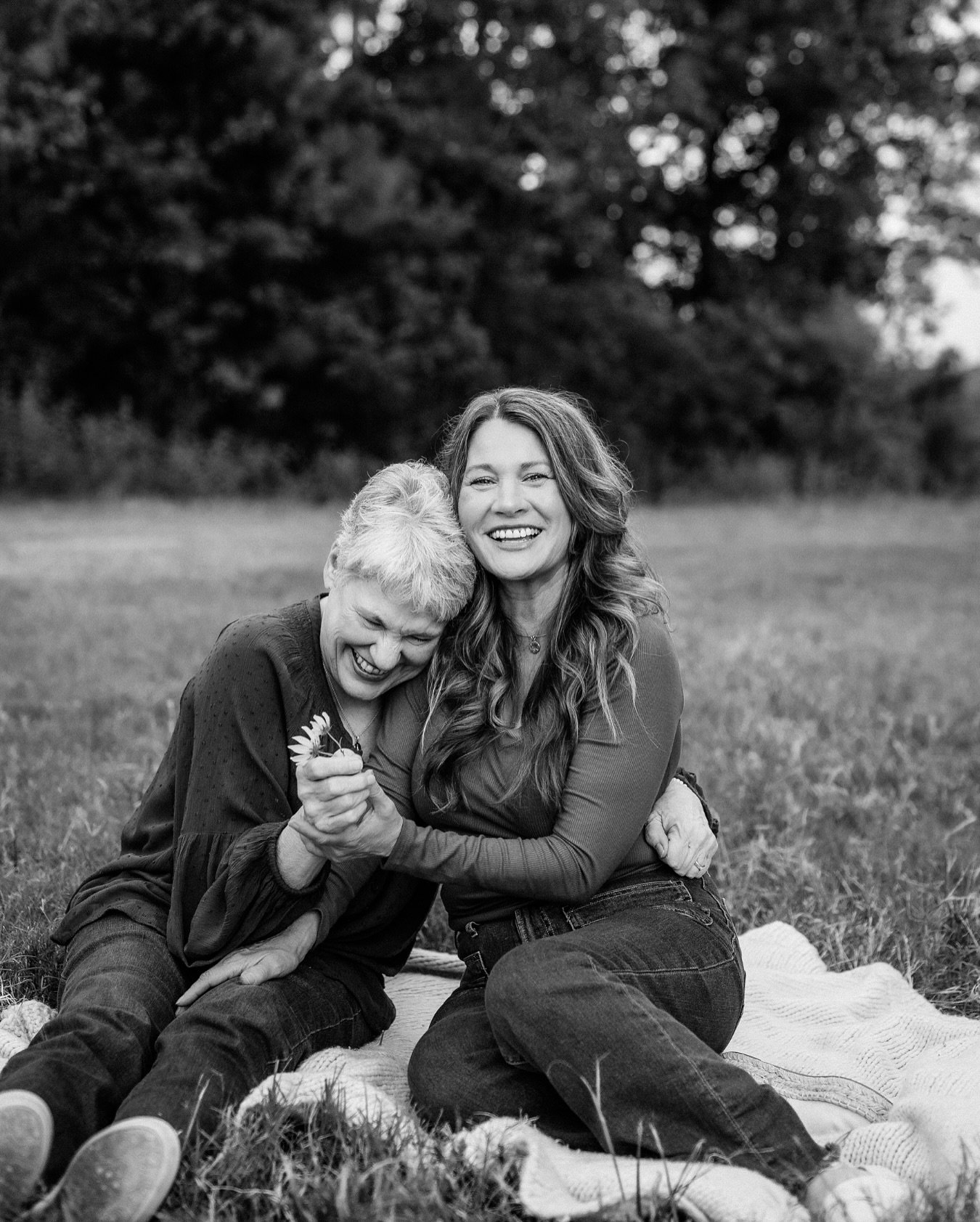 The love between a mom and daughter&ndash;it&rsquo;s timeless. Watching these two laugh together, with one granddaughter and great-grandaughter standing by&hellip; It was special. ❤️

Made me so hopeful to have that same relationship with my daughter
