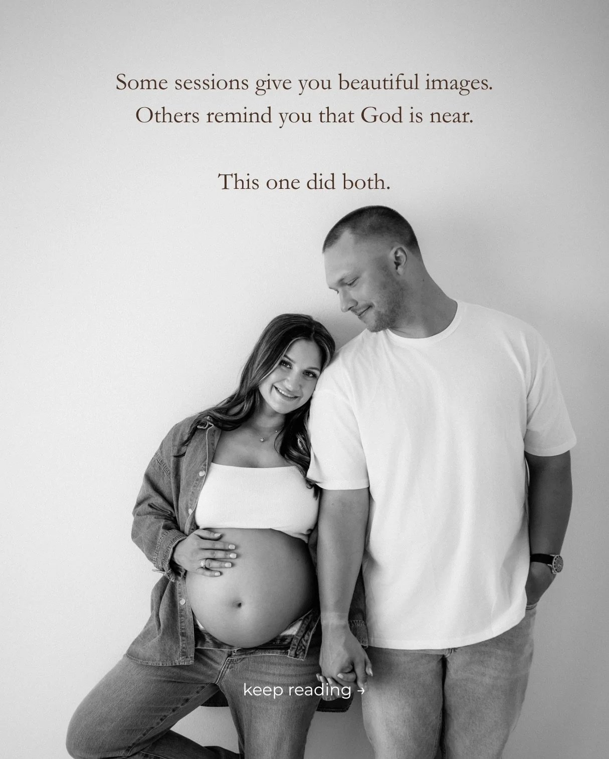 This session was more than photos&mdash;it was a reminder that we&rsquo;re never walking alone.
God knew exactly what I needed that day. 🤍

&ldquo;The Lord is close to the brokenhearted and saves those who are crushed in spirit&rdquo; Psalm 34:18

H