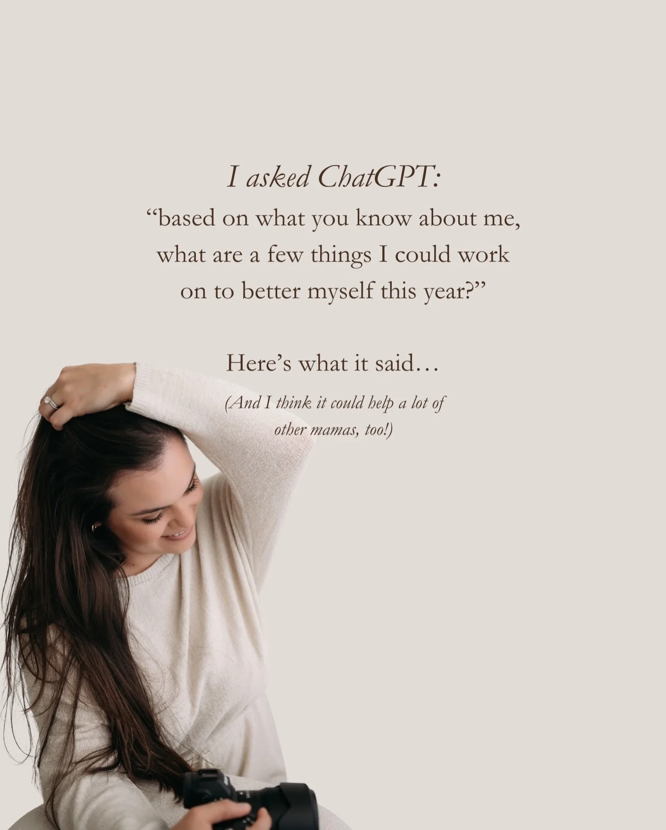 Each and every one of these has changed how I approach each of my days &amp; all of my sessions.

I was impressed how spot on all five of these ideas were so personal for my life, but also how helpful they could be for other mamas juggling it all.

H