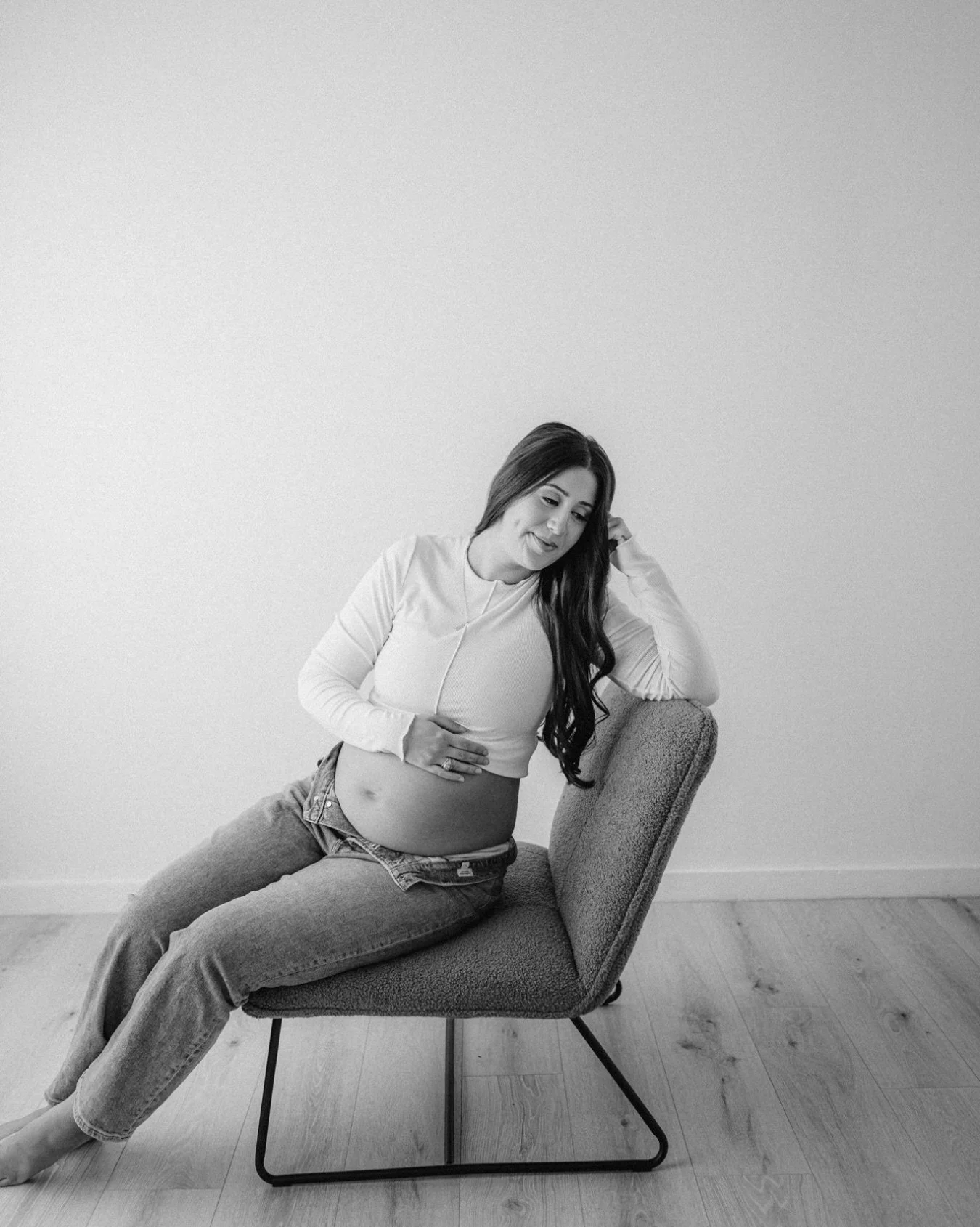 She&rsquo;s not waiting to become a mother. She already is one.

There&rsquo;s something about the in-between &mdash; the weight of her, the softness in her eyes, the way she already cradles what she hasn&rsquo;t held yet &mdash; that I will never st