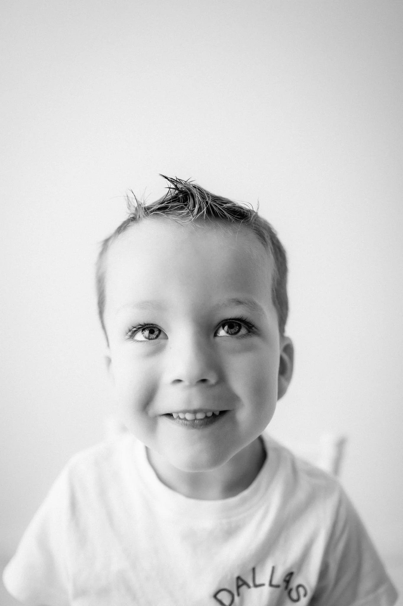 child in studio for houston children's photographer, milestone, first birthday sessions