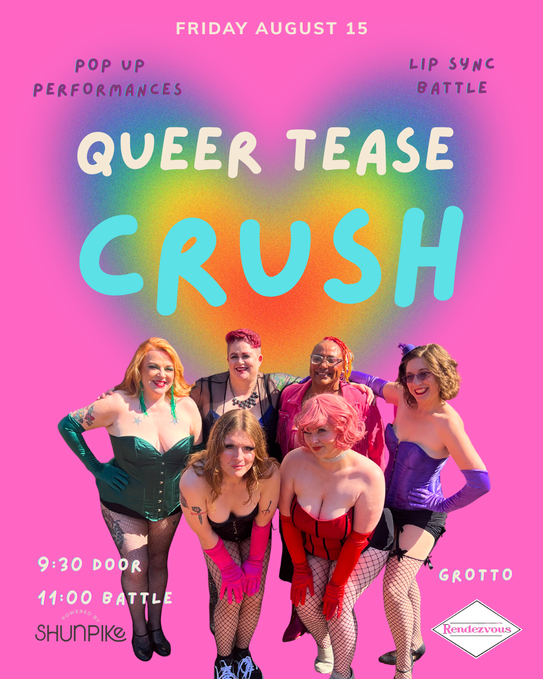 CANCELLED: Queer Tease Crush