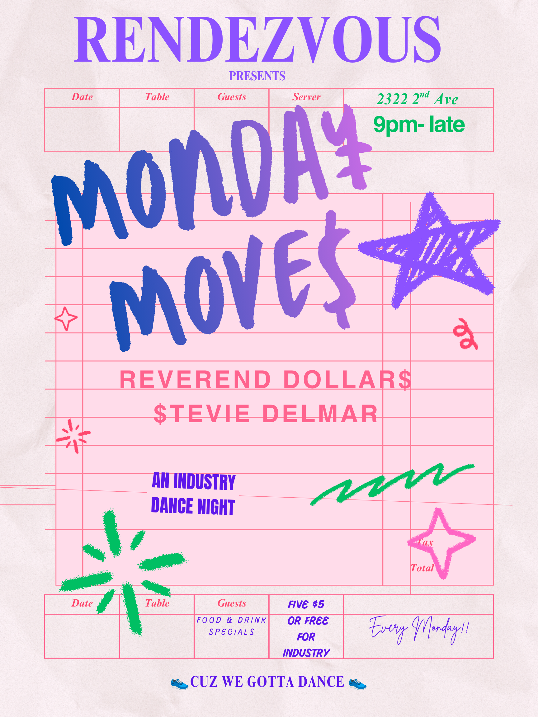 MONDA¥ MOVE$ 