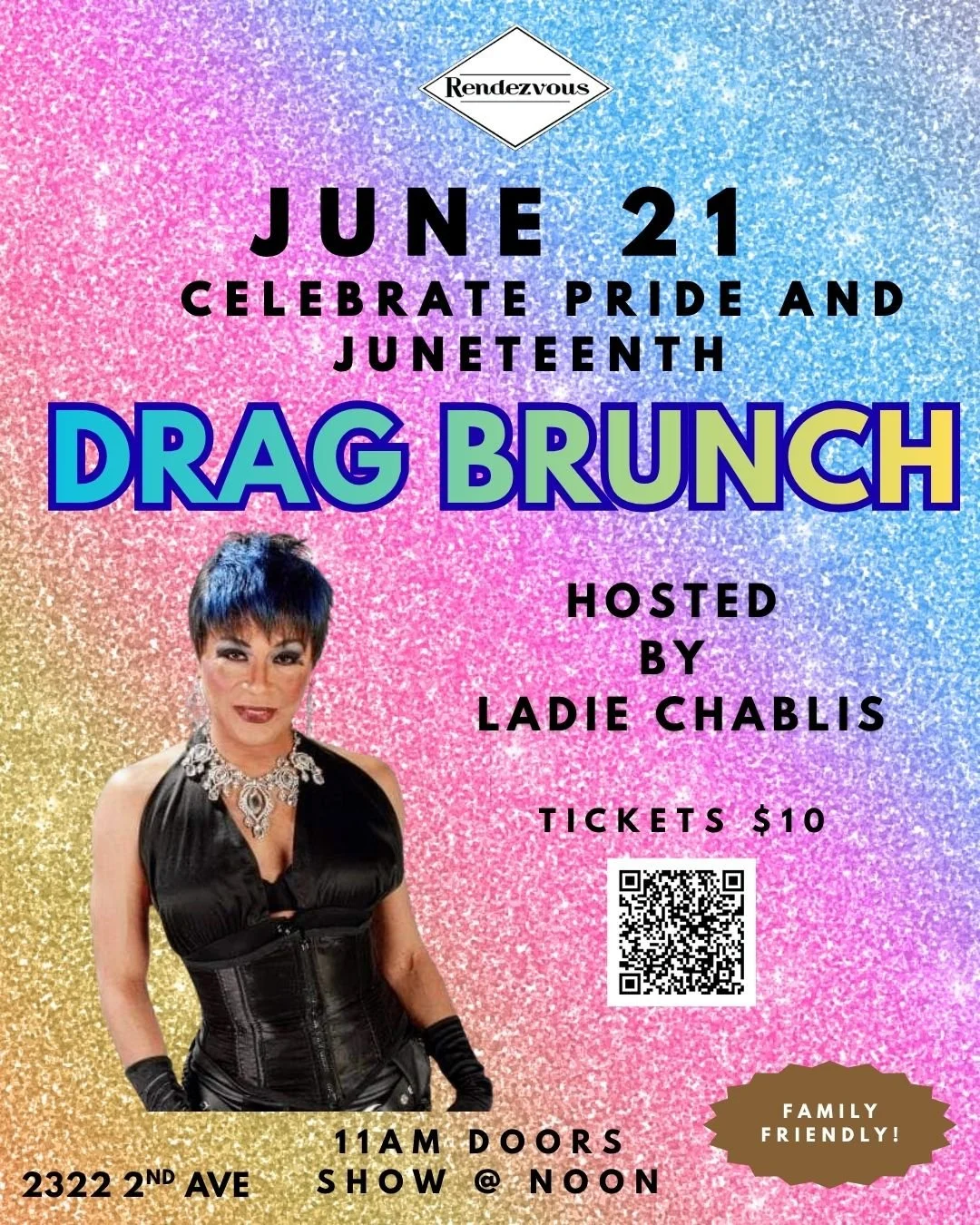 Drag Brunch hosted by Ladie Chablis