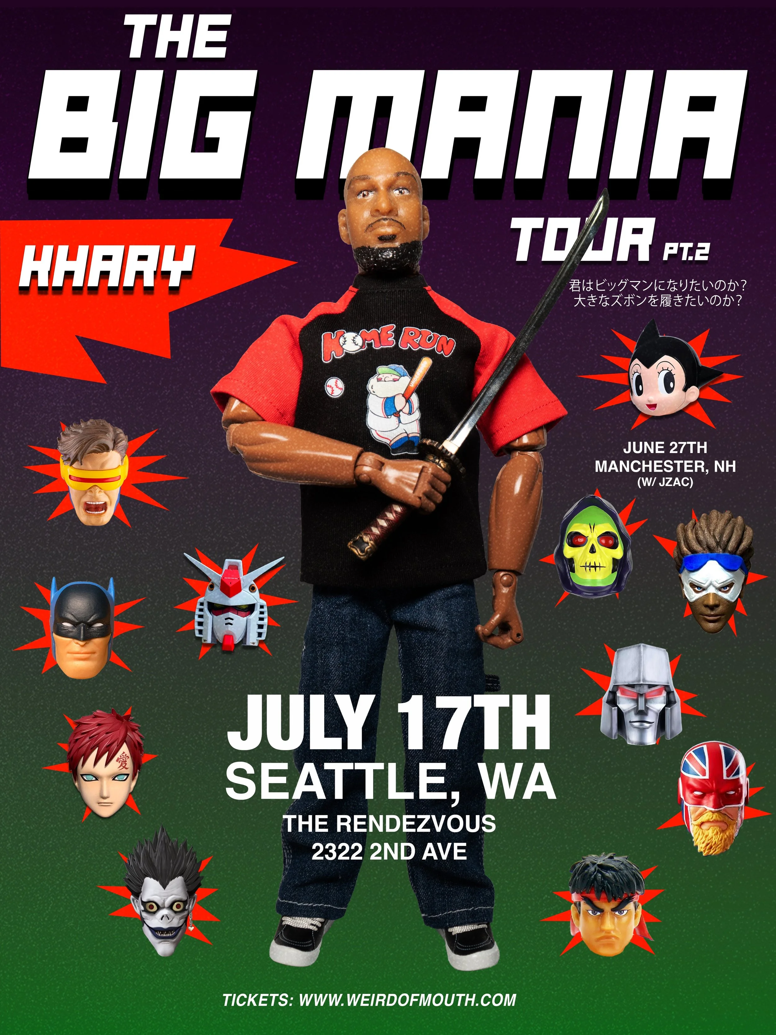 Khary: BIG MAN TOUR