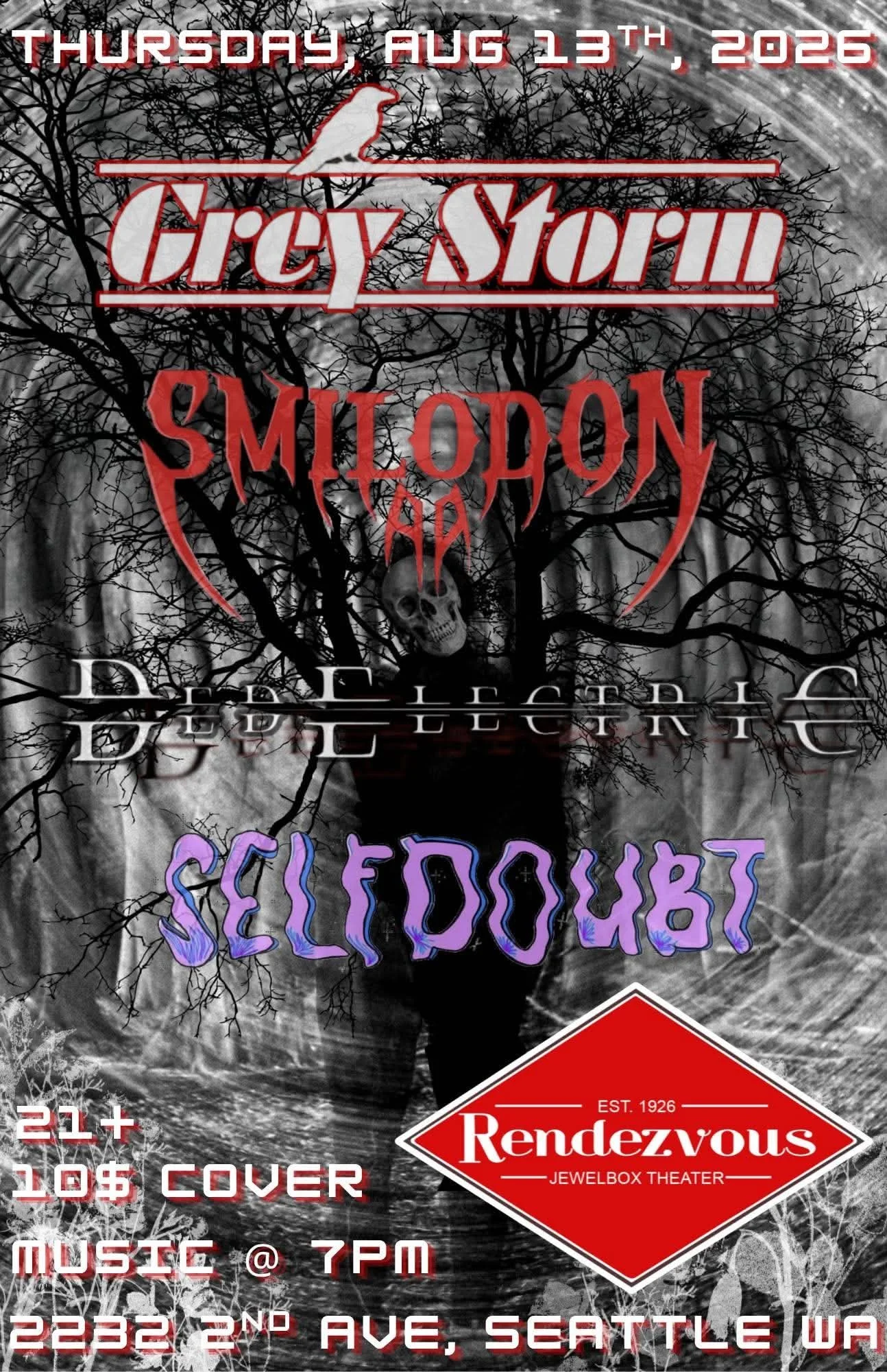 Graystorm, Ded Electric, Smilodon, Self Doubt