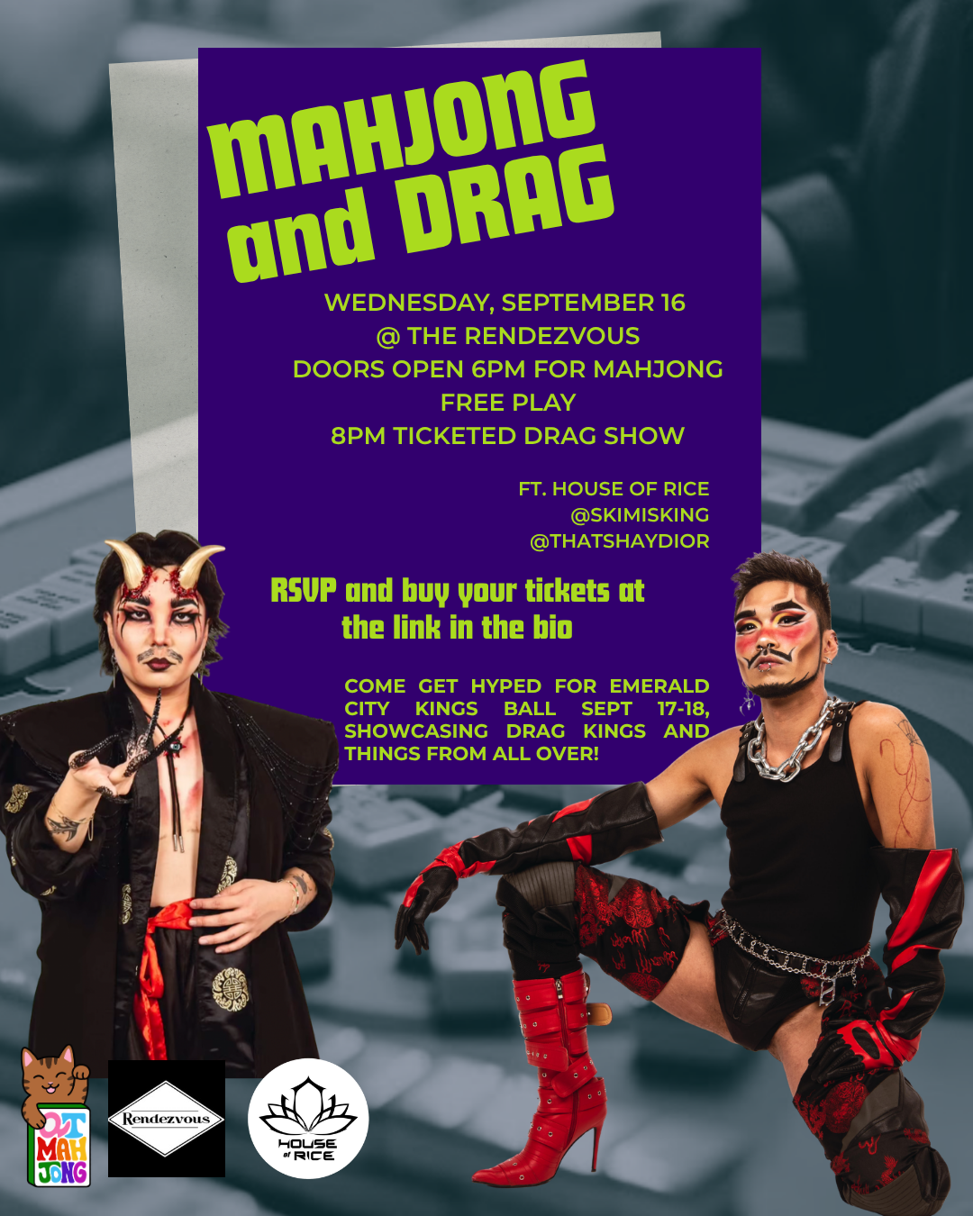 Mahjong and Drag