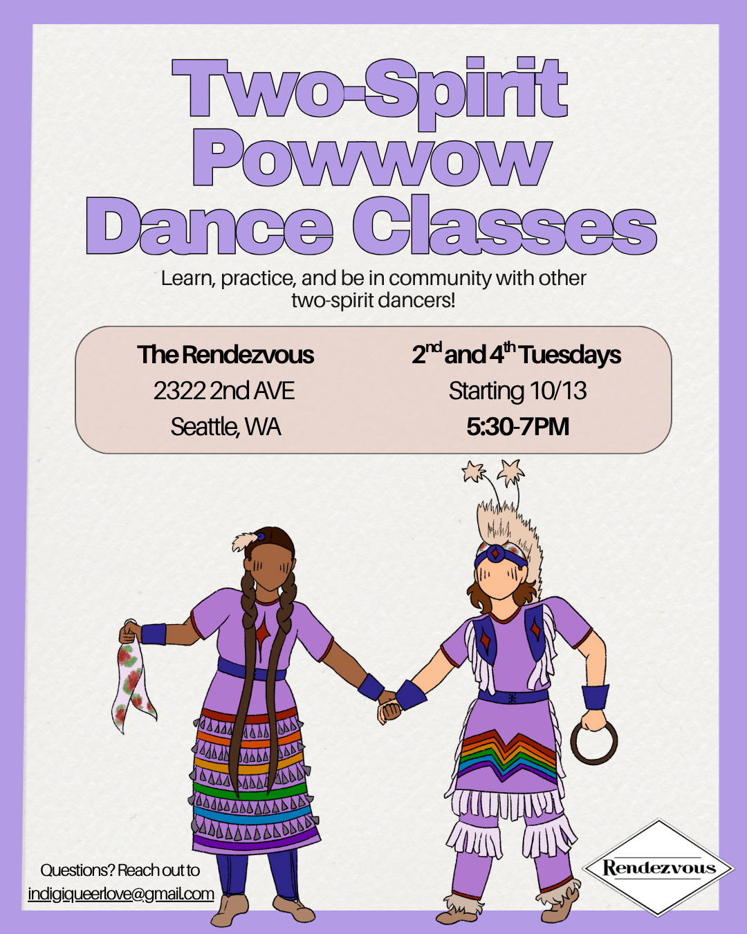 Two-Spirit Powwow Dance Classes