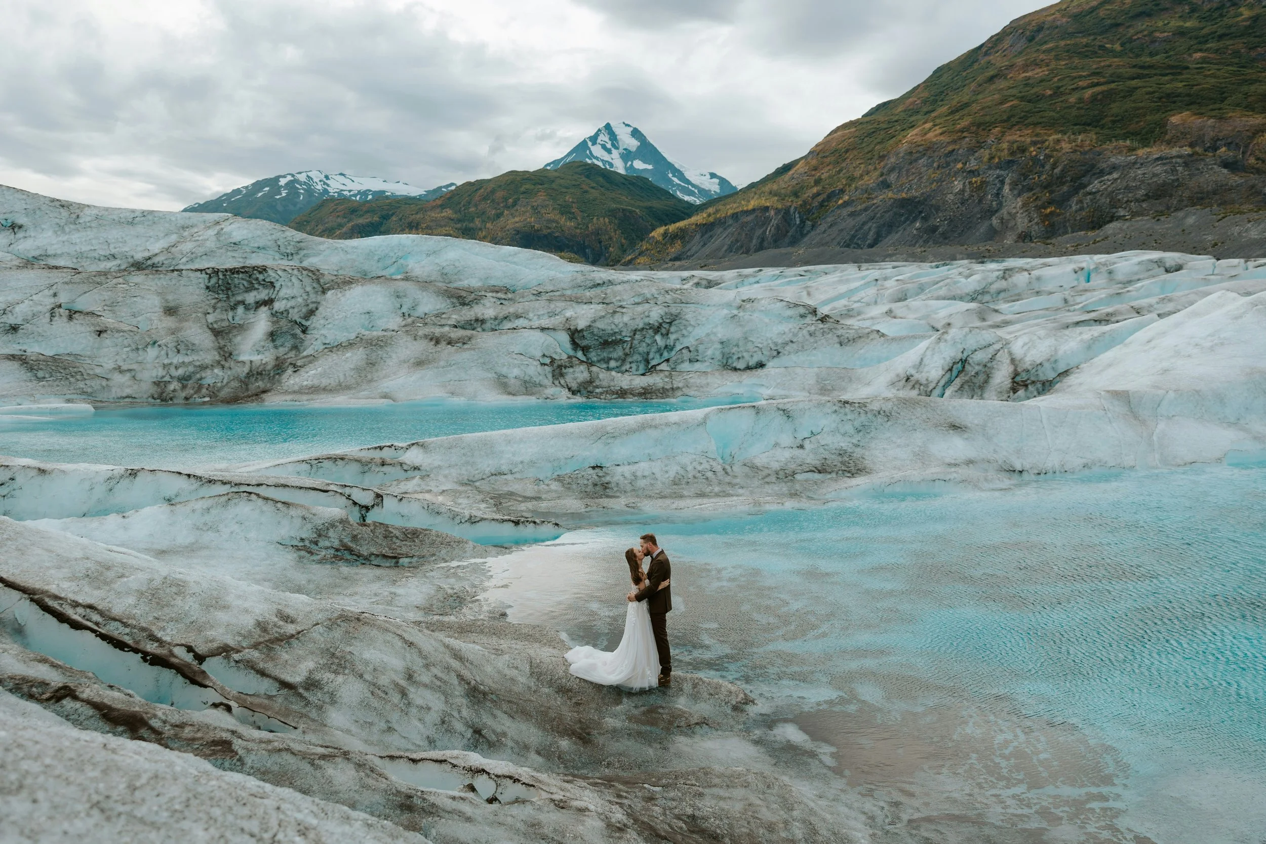 Alaska Wedding Glacier Destiantion WEdding