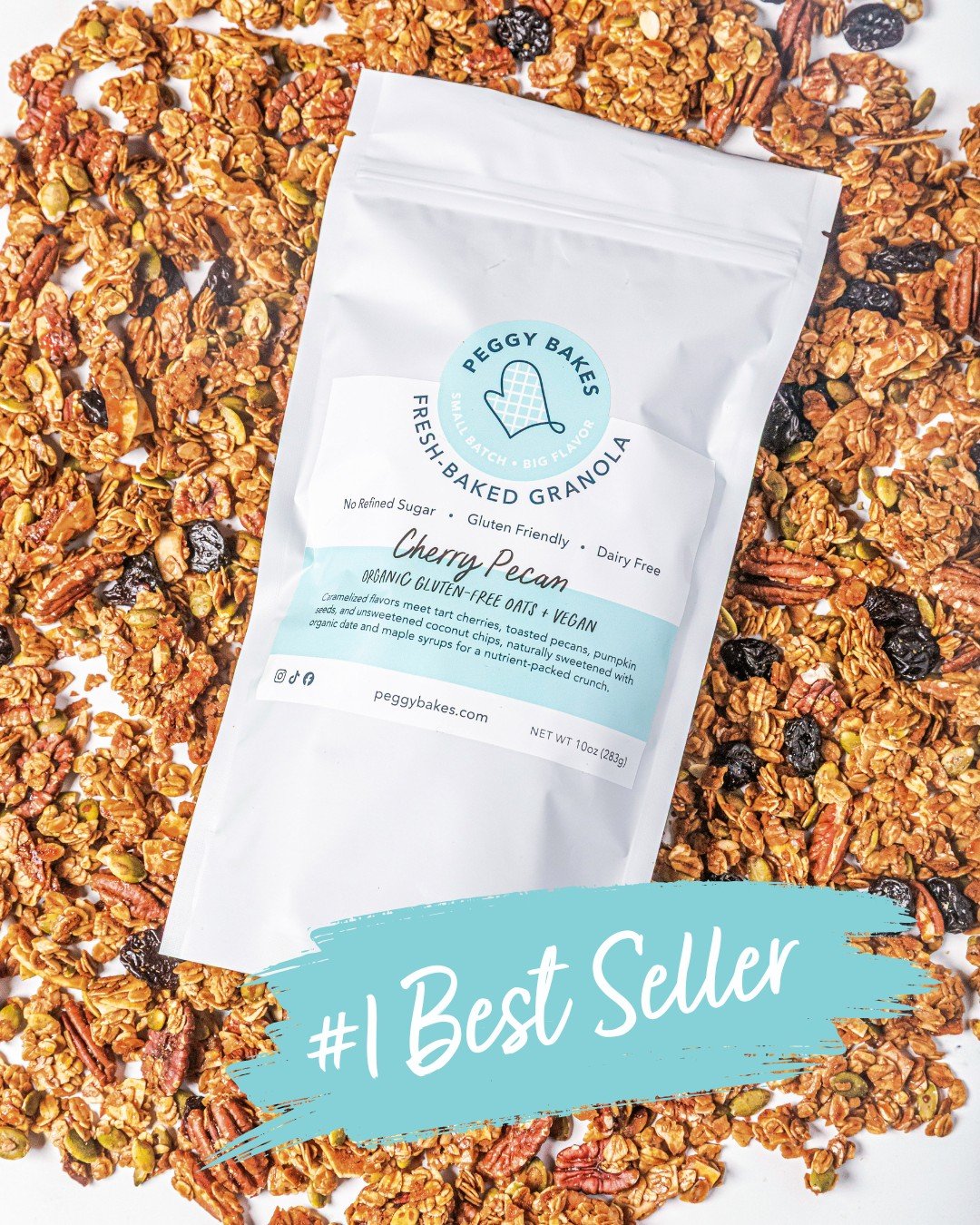 Where the idea for Peggy Bakes was born... The OG.

Our bestselling Cherry Pecan is a fan favorite for a reason&hellip; but at 25% off*, this is the perfect time to explore every flavor.
Grab your favorites (or try them all!) with code BF25 now throu