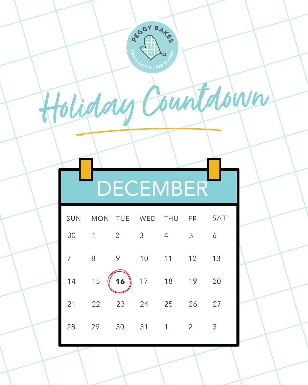 Your friendly granola PSA: If you want Peggy Bakes to show up under the tree (or in your pantry before the cousins visit)&hellip; order by Dec. 16 for ground delivery. ✨
Consider it a little gift to your future hungry self.
Shop here: https://www.peg