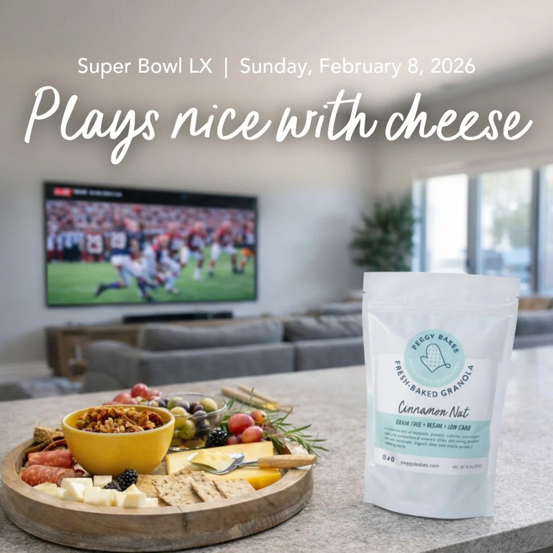 🏆 Snack board MVP unlocked 🏆

Cinnamon Nut granola is the sleeper hit your snack board didn&rsquo;t know it needed.  Crunchy, grain-free, a little sweet&mdash;and somehow goes with everything.

GET 15% OFF AND CALL IT A WIN! 

Discount automaticall