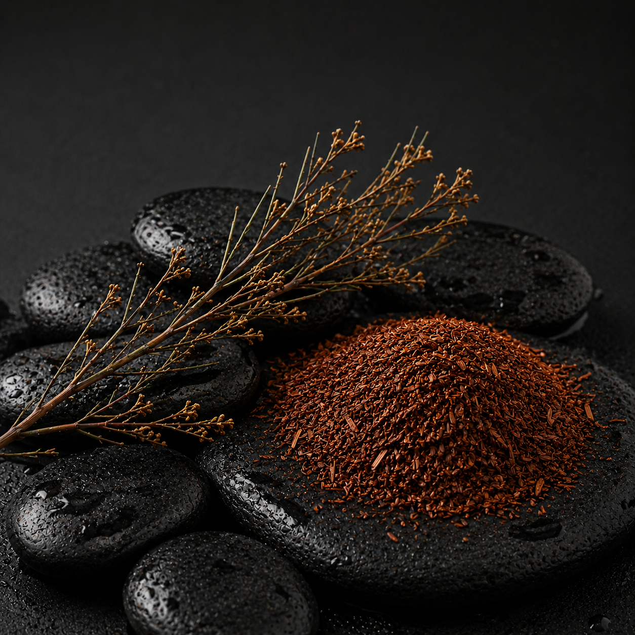 Rooibos plant from South Africa used in MyVeg professional antioxidant hair and skin cleanser