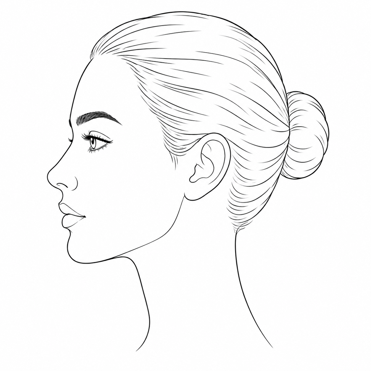 Left side of face picture aesthetic power house usa