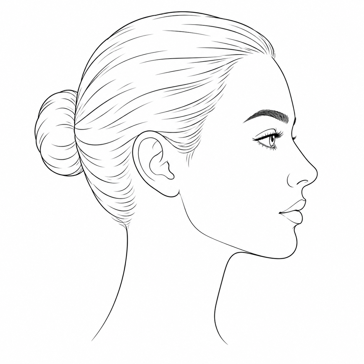 Right side of face picture aesthetic power house