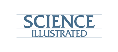 Cover of a book titled 'Science Illustrated' with the word 'SCIENCE' in large blue letters and a subtitle 'ILLUSTRATED' below.
