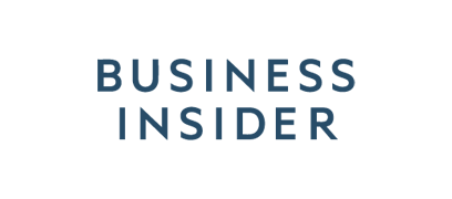 Business Insider logo with blue text on a white background.