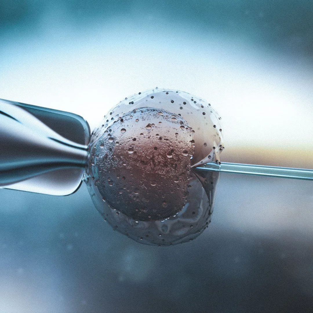 Medtech product visualization and medical animation demonstrating an IVF injection procedure.