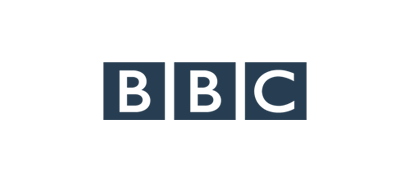 BBC logo with three blue squares containing white letters B, B, and C