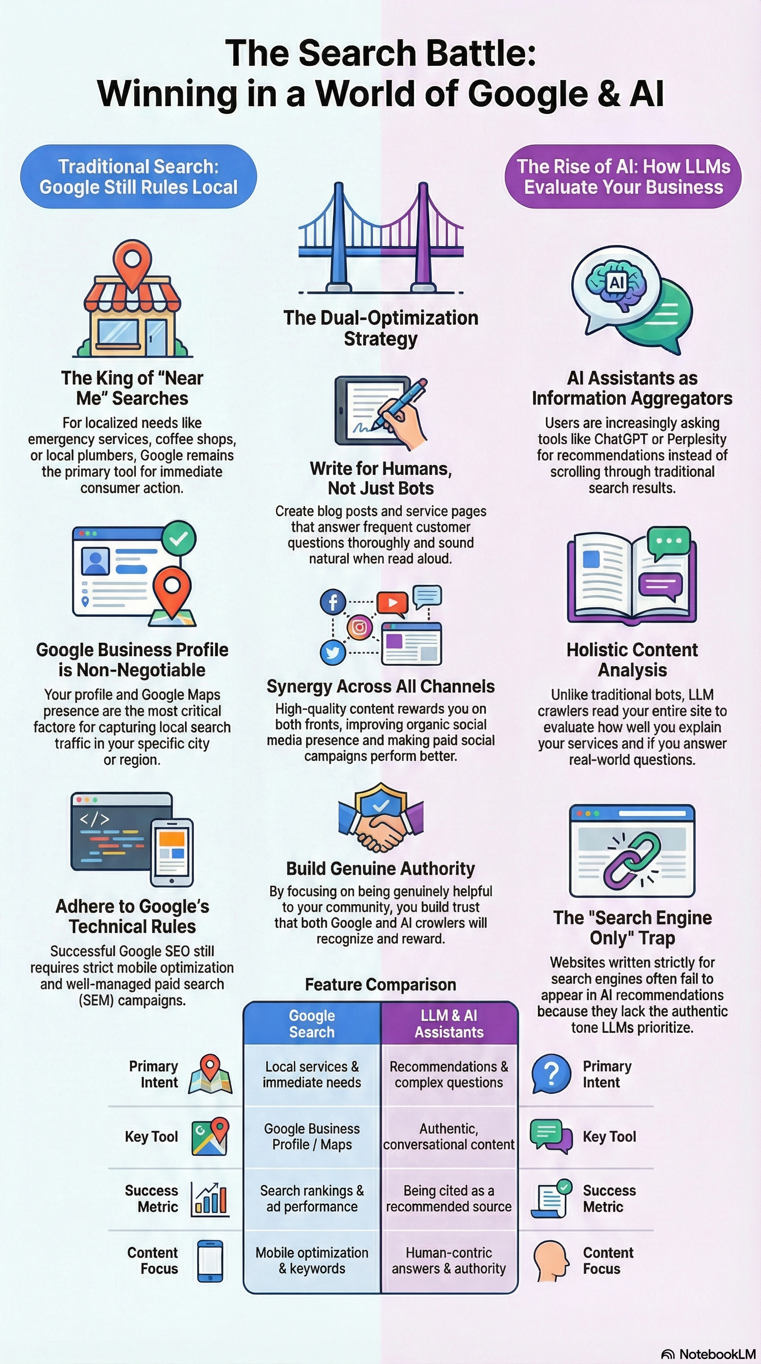 Google Versus LLMs: The Search Battle That Changes Everything For Your Business