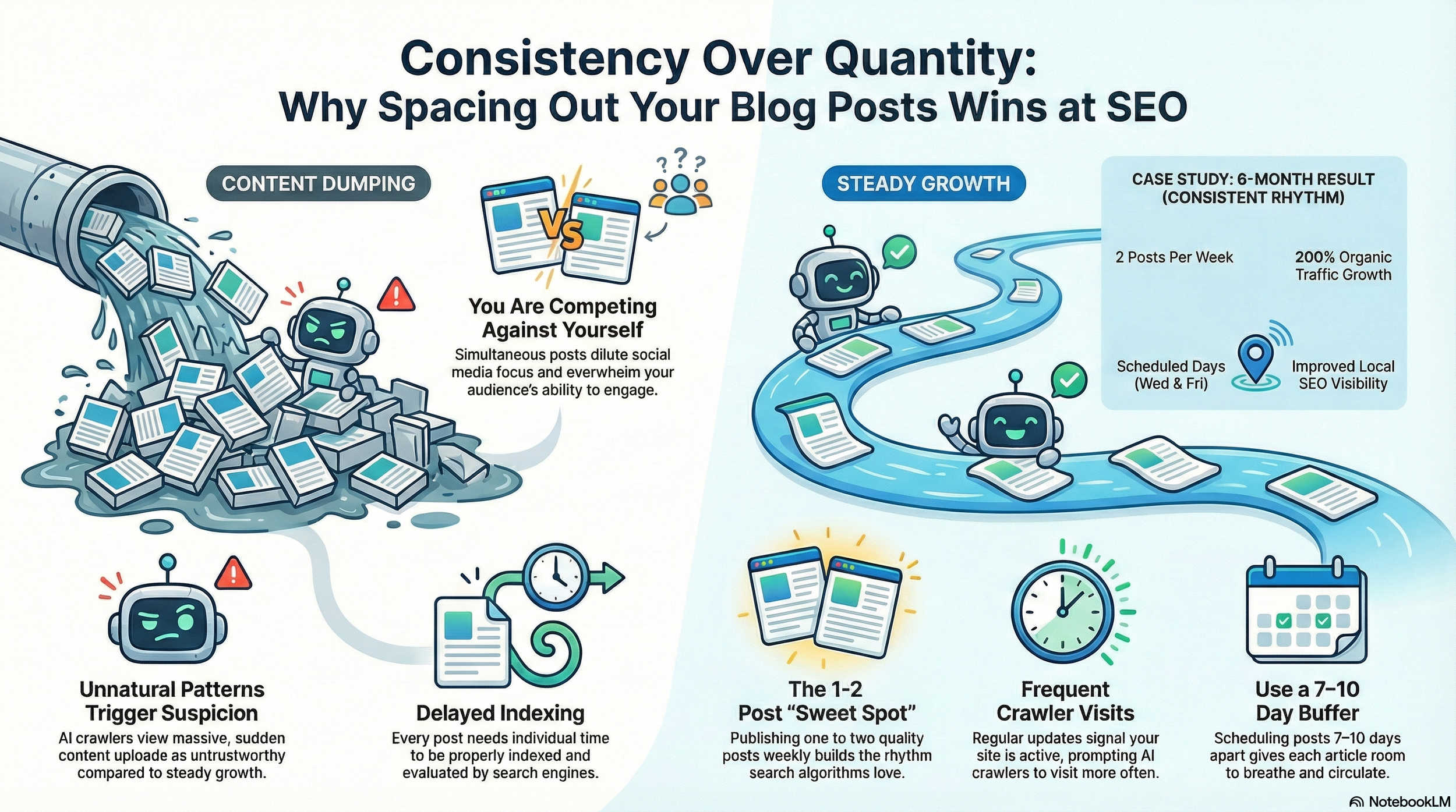 Should You Post Multiple Blogs At Once Or Space Them Out For Better SEO 