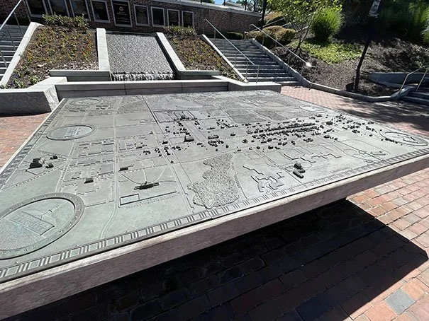 Model at Visitors Center
