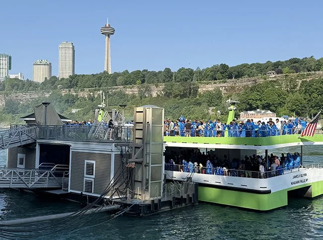 Boarding Maid of the Mist