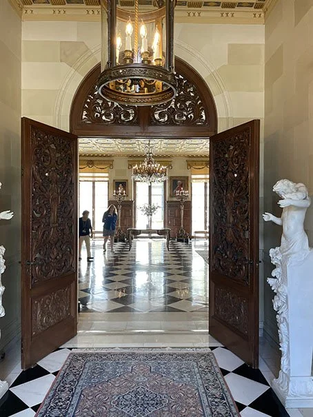 Front Entrance into Reception Hall