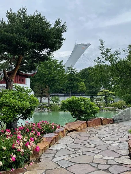 View of Olympic Stadium