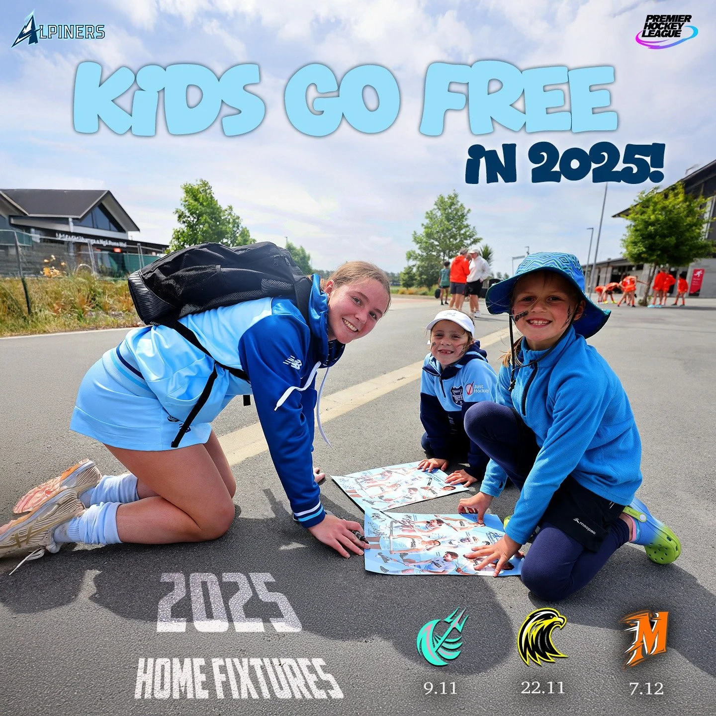 🚨 The squads are in &ndash; and that means it&rsquo;s time to lock in your tickets! 2025 is shaping up to be a huge season for the Alpiners, and the best part? Kids Go FREE with any paying adult! 🙌
Bring the whole family, wear the blue, and be part