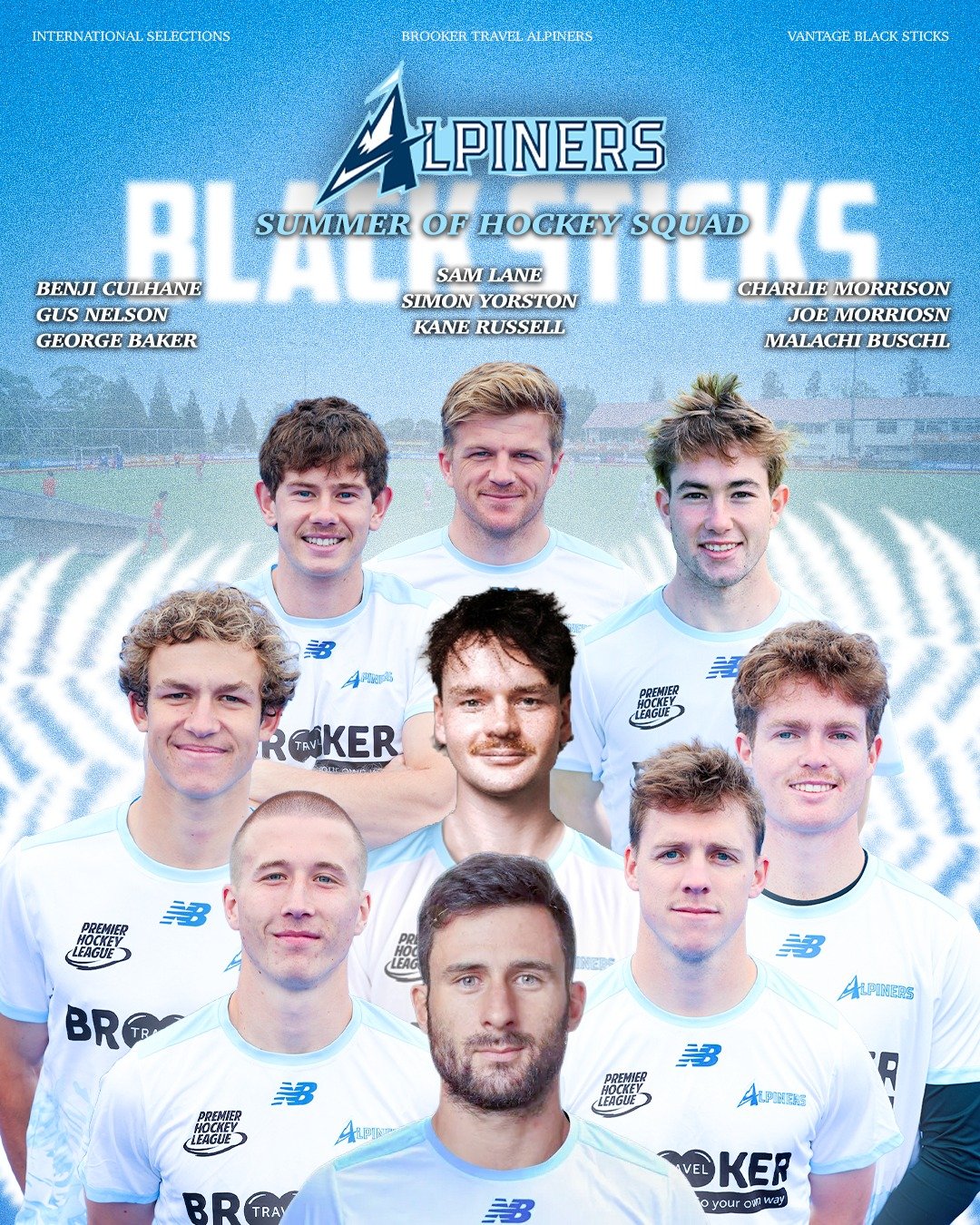 ⚫️ The Men in Black ⚫️ 

We are proud to have nine of our guys named to take on Japan in Hamilton at the end of January 👊

🎟️ If you are in the region, make sure to grab your tickets to cheer the boys on!