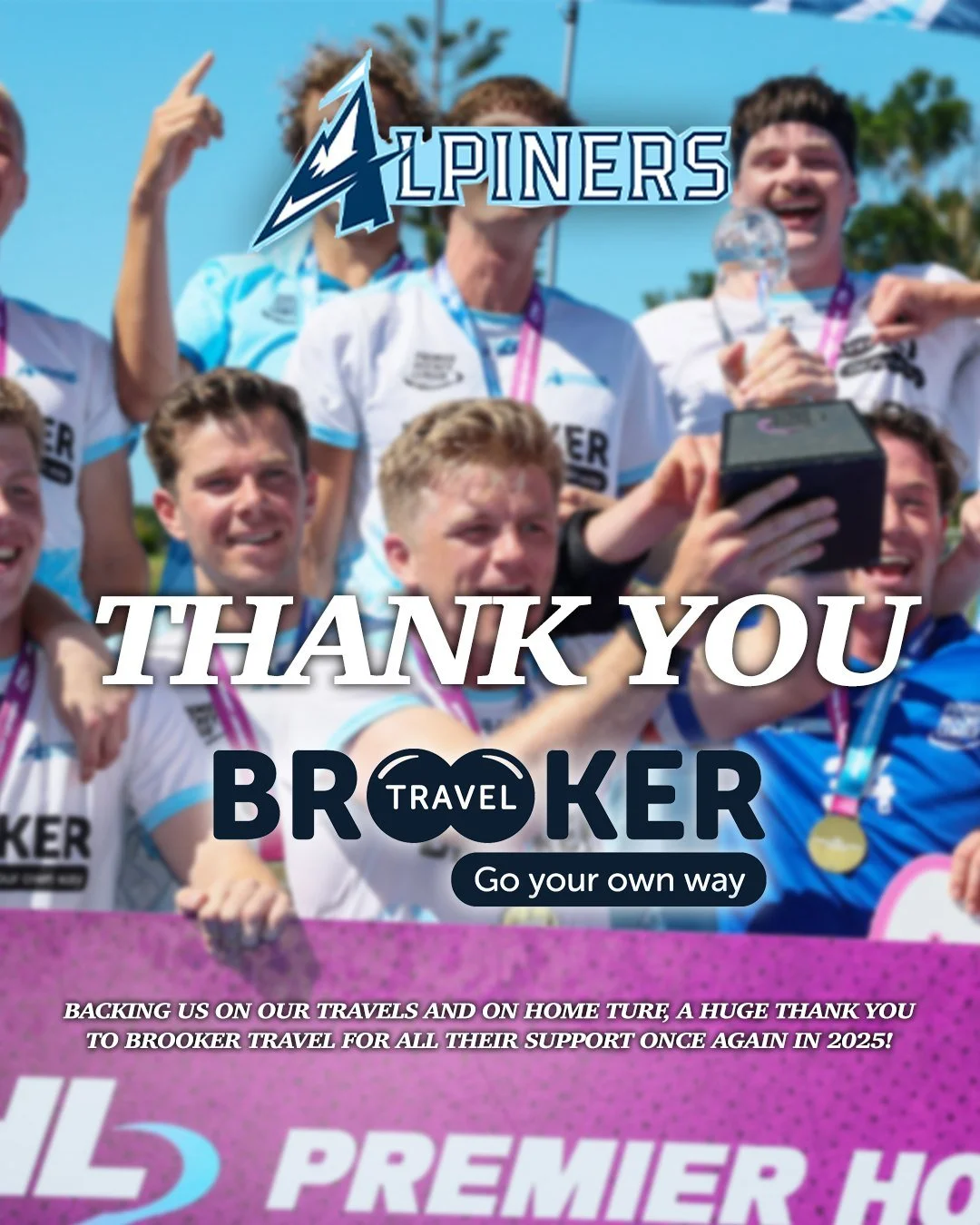 We would like to extend a huge thank you to our naming rights partner, Brooker Travel.

They help us to achieve everything on and off the turf, and are a huge part of our organisation!

It is a pleasure to have them onboard 🤝

📸 @bwmedianz